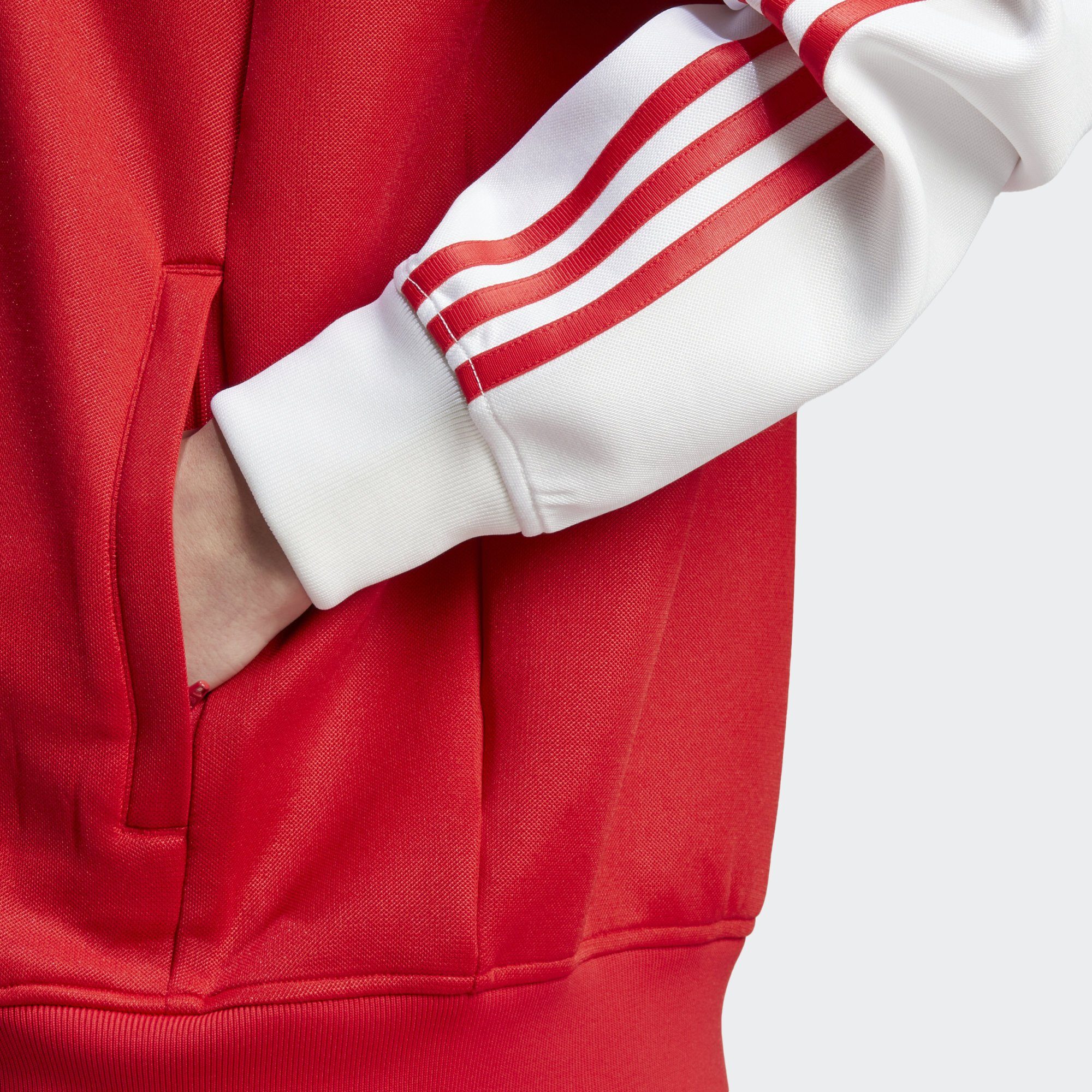 adidas Originals Trainingsjacke ADICOLOR ORIGINALS Scarlet Better JACKE SST OVERSIZED CLASSICS