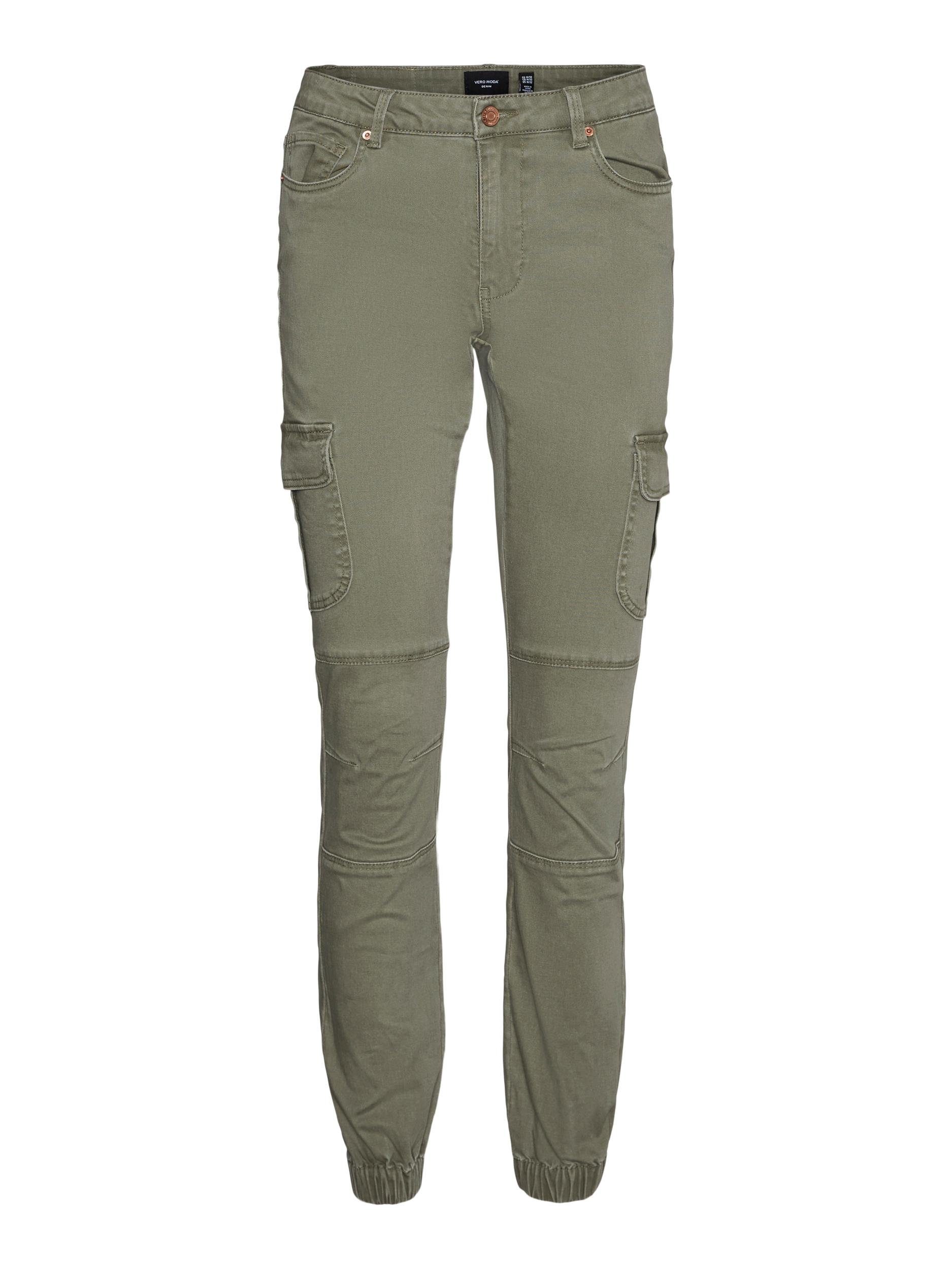 Vero Moda Cargohose VMIVY MR ANKLE CARGO PANTS NOOS