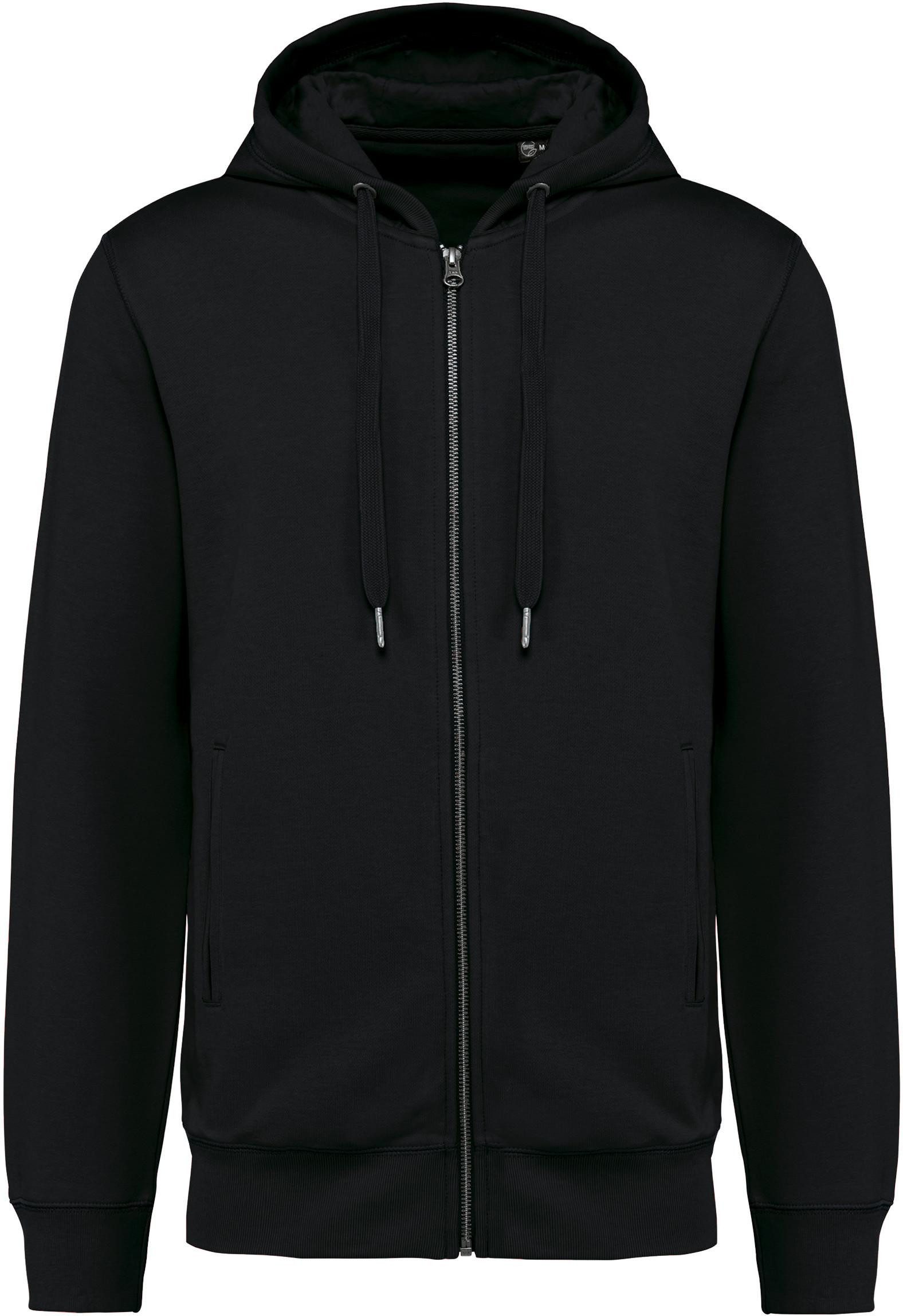 Kapuzensweatjacke Umweltfreundliches Unisex-Kapuzensweatshirt mit Reißverschlu