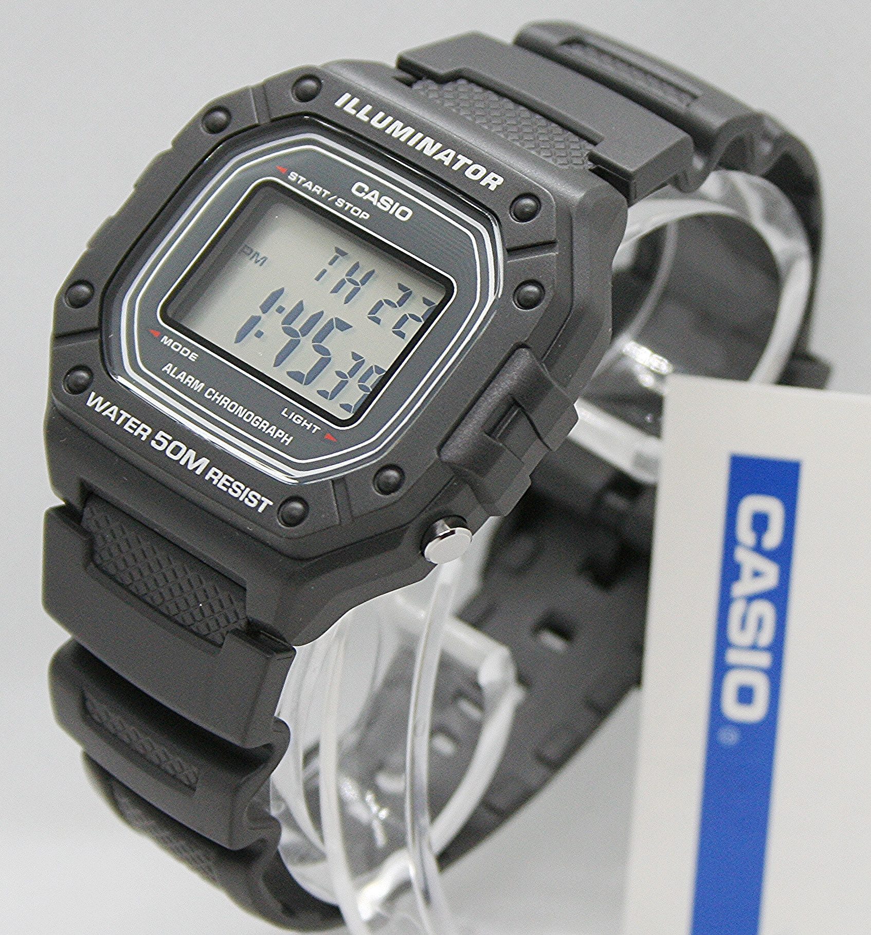 CASIO TIMELESS COLLECTION Digitaluhr Casio W-218H-8AVEF, (1-tlg)