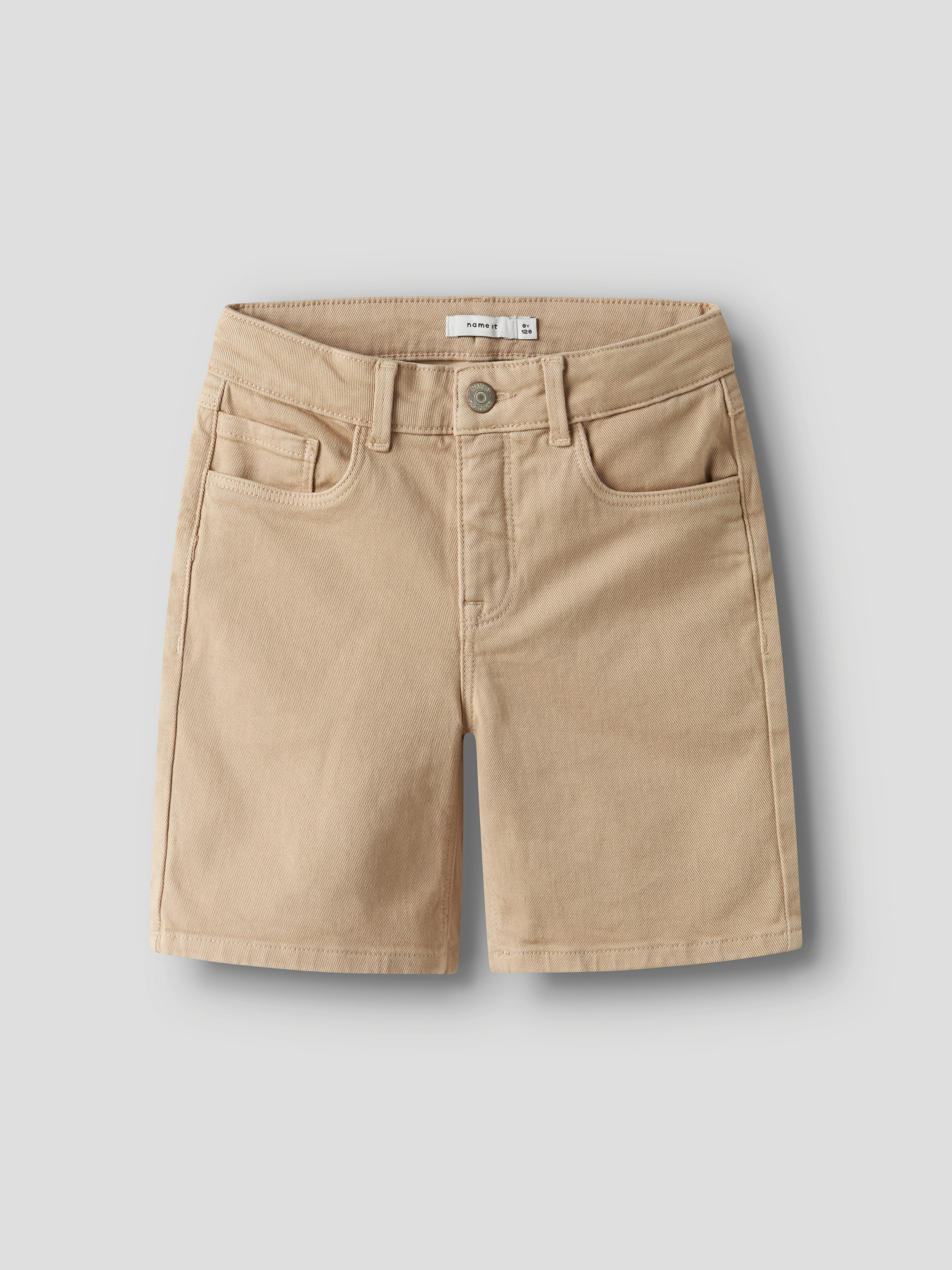 Name It Shorts NKMRYAN STRAIGHT TWI SHORTS 1081-BK NOOS Baumwollmischung, Twill