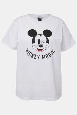 Studio Untold Rundhalsshirt T-Shirt oversized Mickey Mouse Print Rundhals