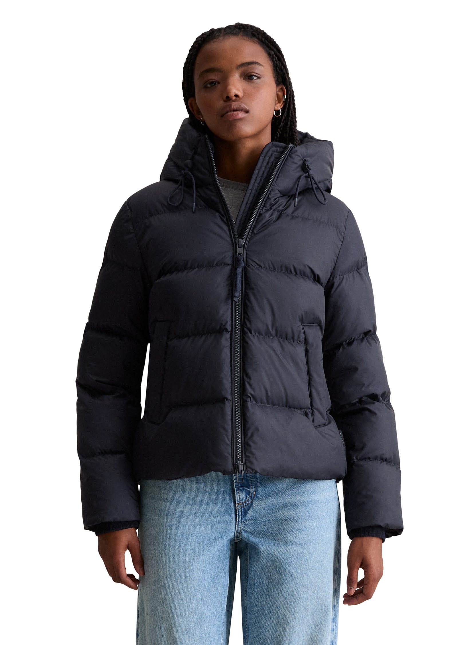 Marc O'Polo DENIM Outdoorjacke aus recyceltem Polyester günstig online kaufen