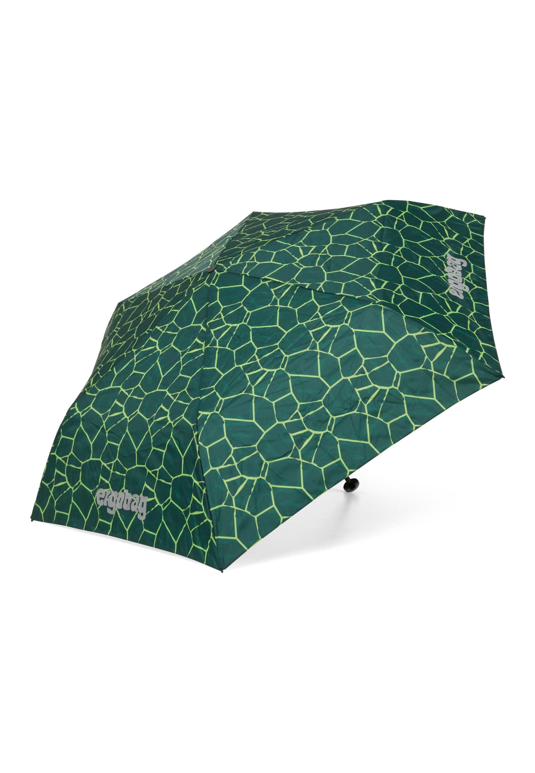 ergobag Taschenregenschirm Regenschirm, mit reflektierenden Details