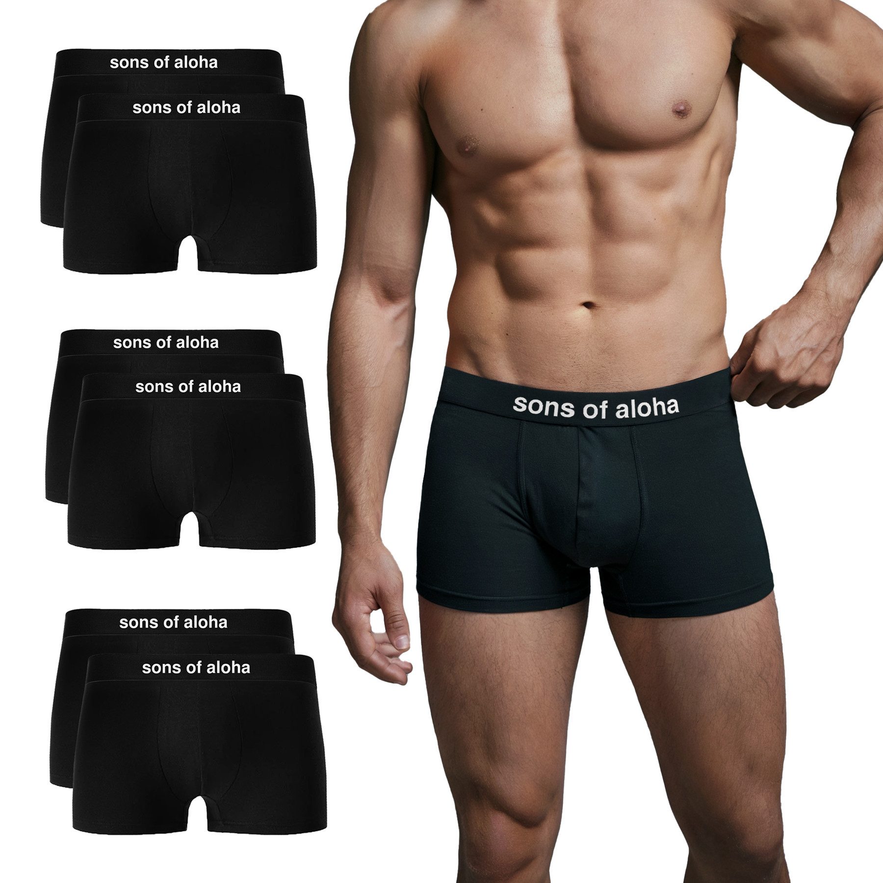 SONS OF ALOHA Boxer Boxershorts SONS OF ALOHA Boxershorts, Unterhose Männer günstig online kaufen