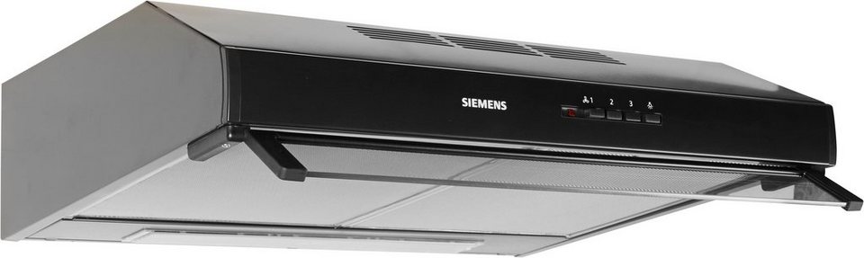SIEMENS Unterbauhaube Serie iQ100 LU63LCC40, Die Lüfterleistung von 350  m³/h sorgt für frische Luft beim Kochen
