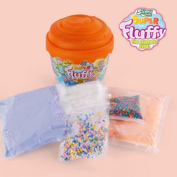 Slimy® Knete Super Fluffy 300g Spielmasse im Cup Cake-Becher (1-tlg), Der flaumigste Original Slimy Slime, lustig duftende Schleim-Knete!
