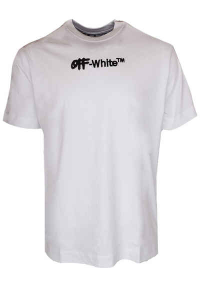 OFF-WHITE T-Shirt OFF white Herren T-Shirt SPRAY HELVETICA LOGO TEE