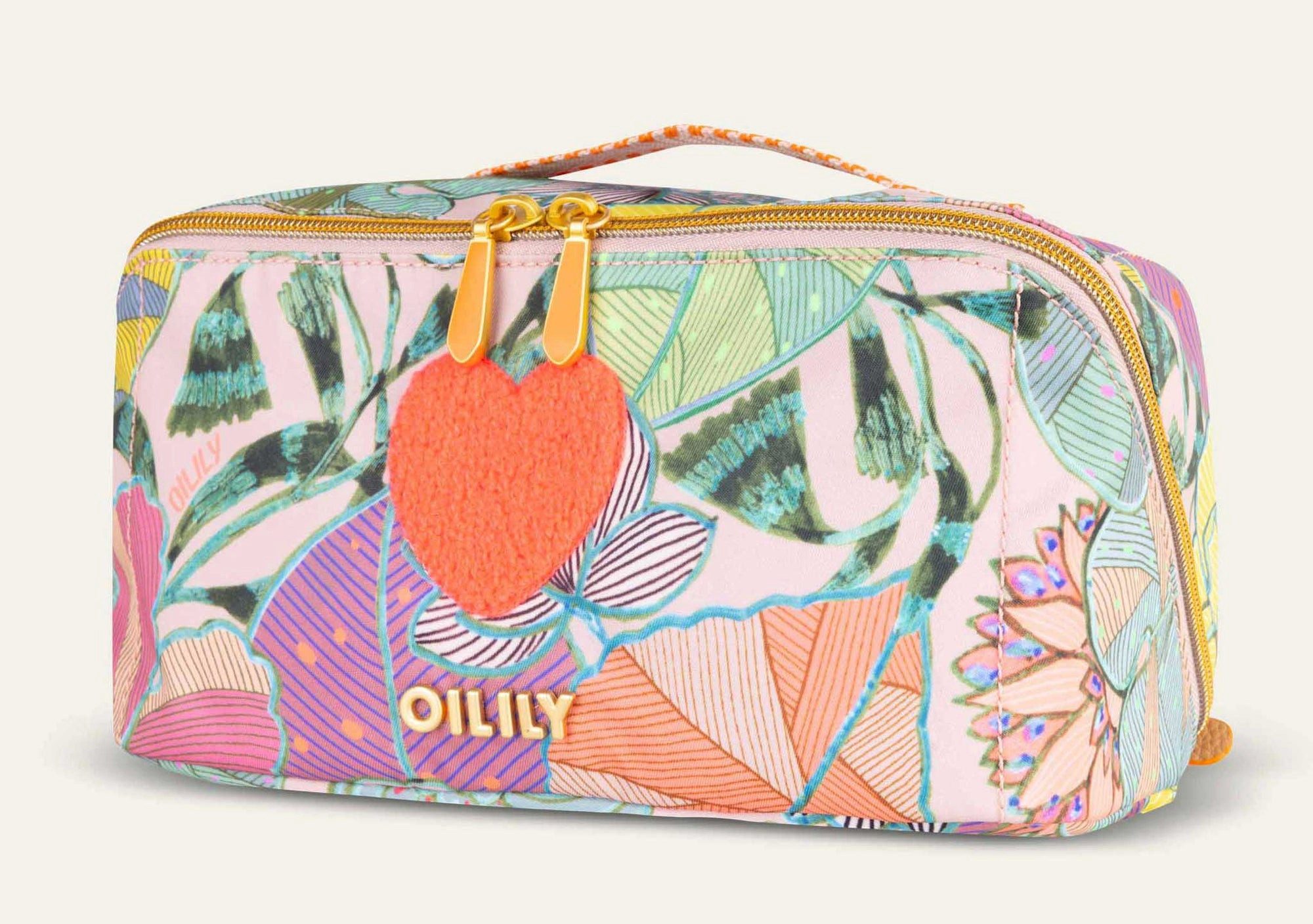 Oilily Kosmetiktasche Cisse Cosmetic Bag Joseba Brick Patchwork günstig online kaufen