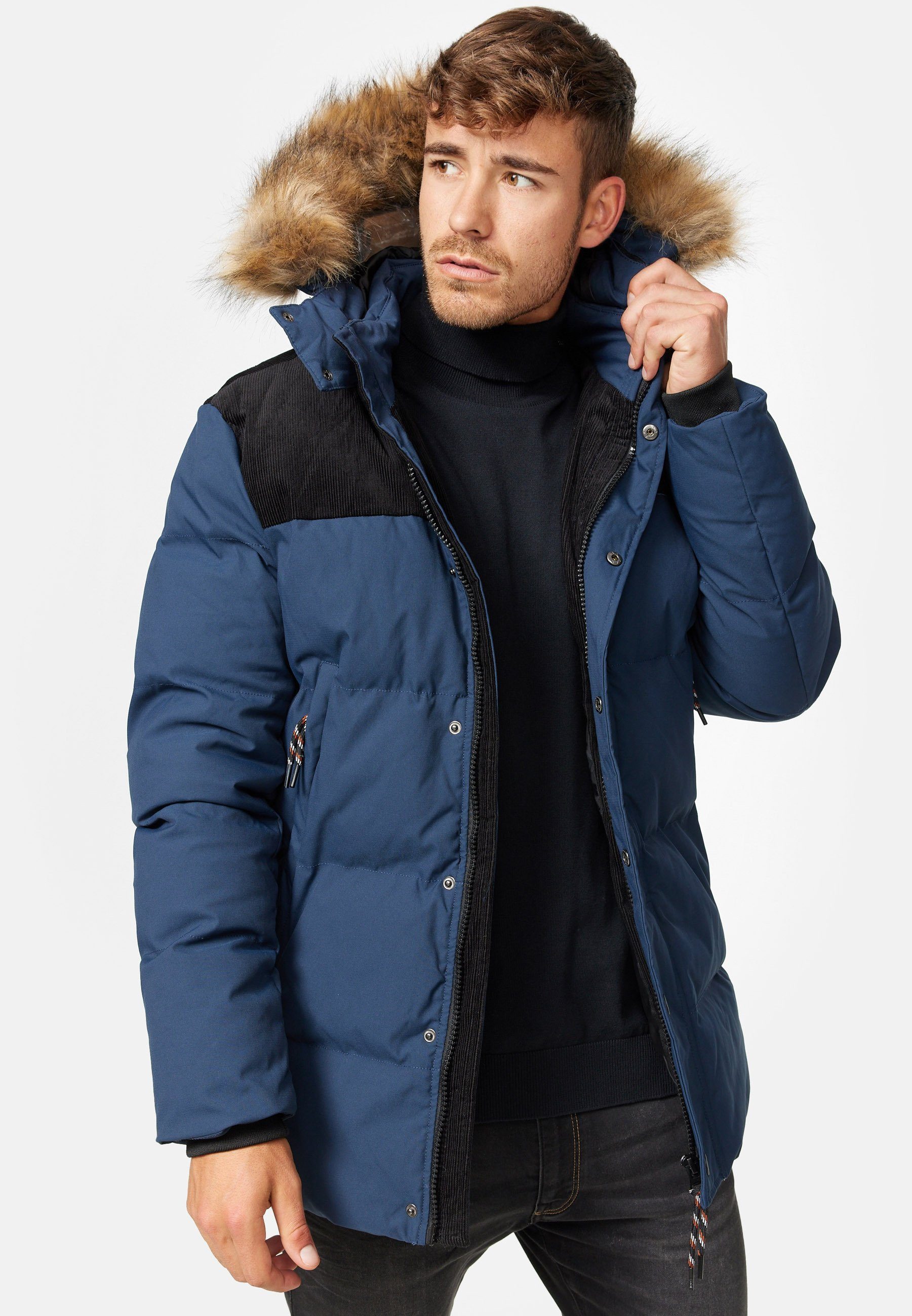 Winterjacke Navy Hexyl Indicode