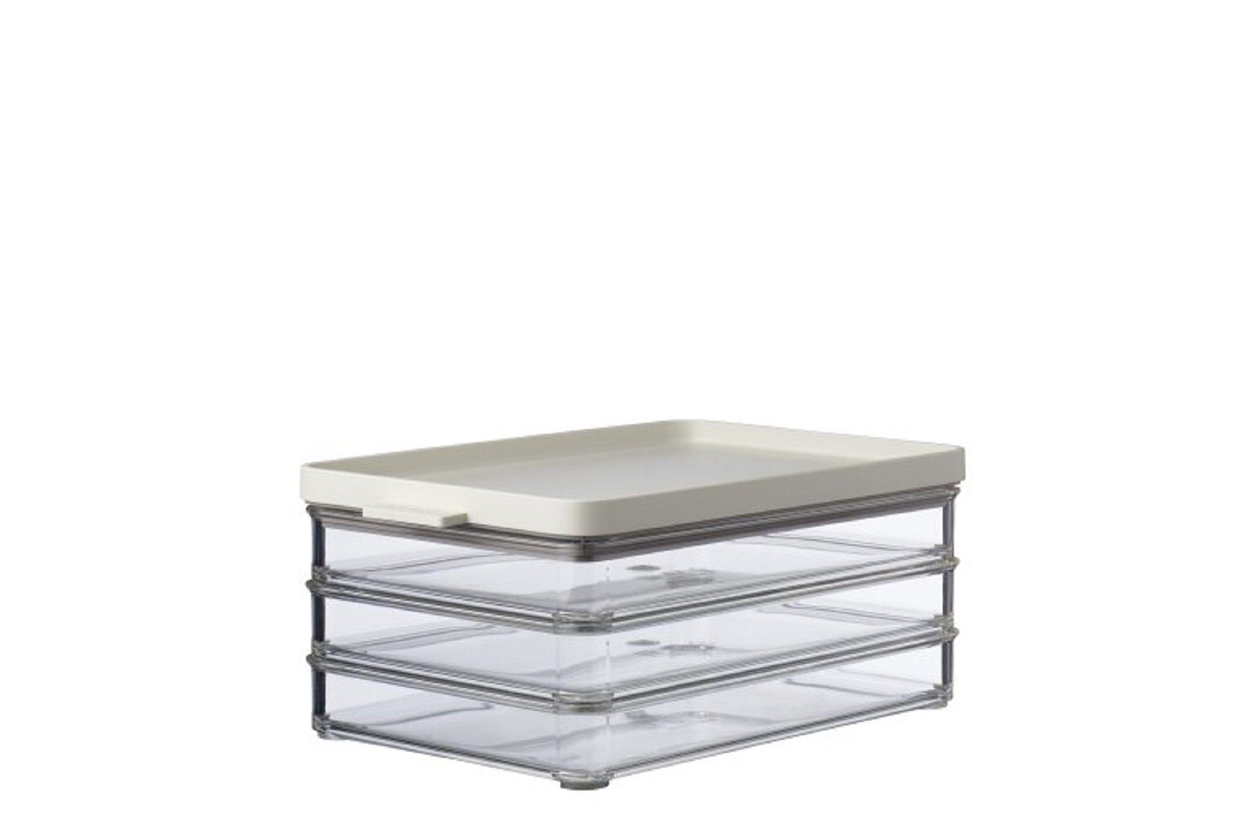 Mepal Vorratsdose Kühlschrankdose 230 mm Länge, 149 mm Breite, 100 mm Höhe, Nordic White, Ideal für Frische und Ordnung im Kühlschrank