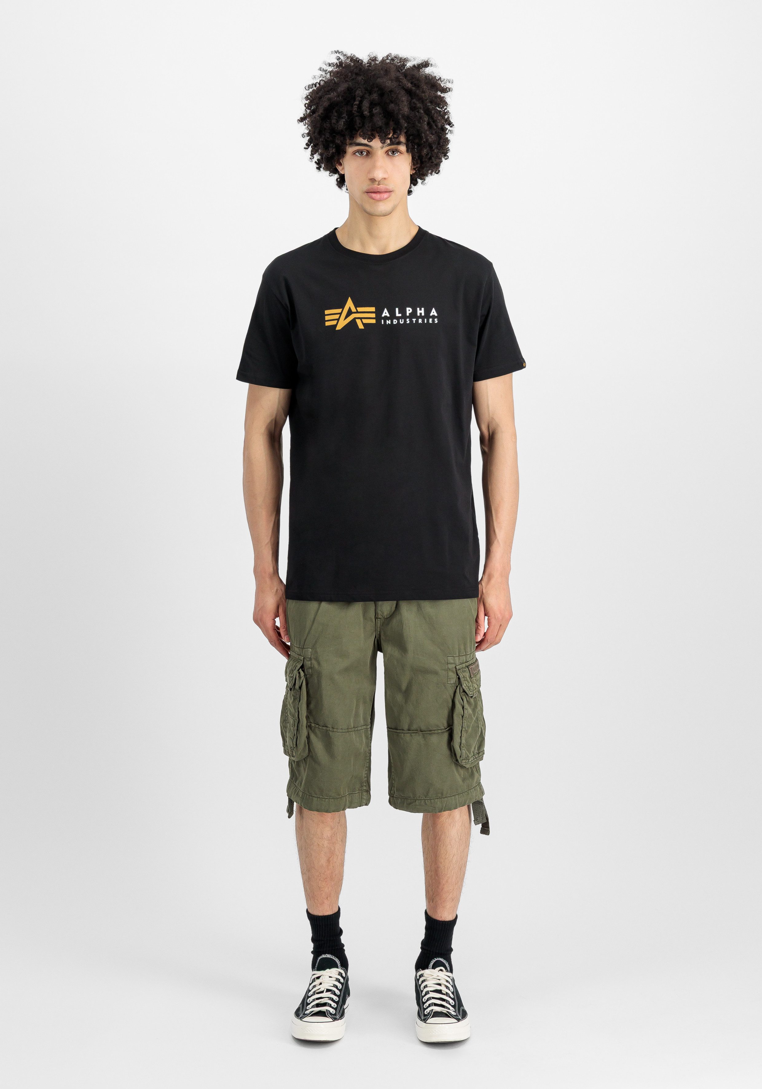 Alpha Industries Kurzarmshirt Alpha Label T