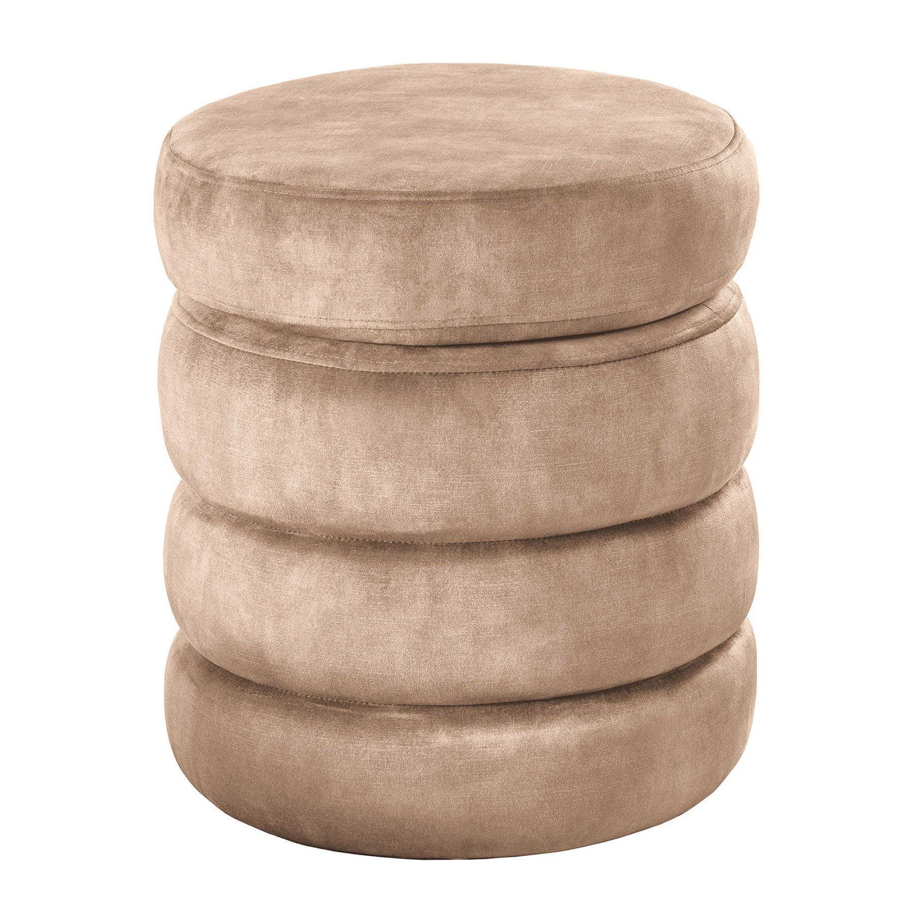 riess-ambiente Polsterhocker VOGUE 50cm champagner - günstig online kaufen