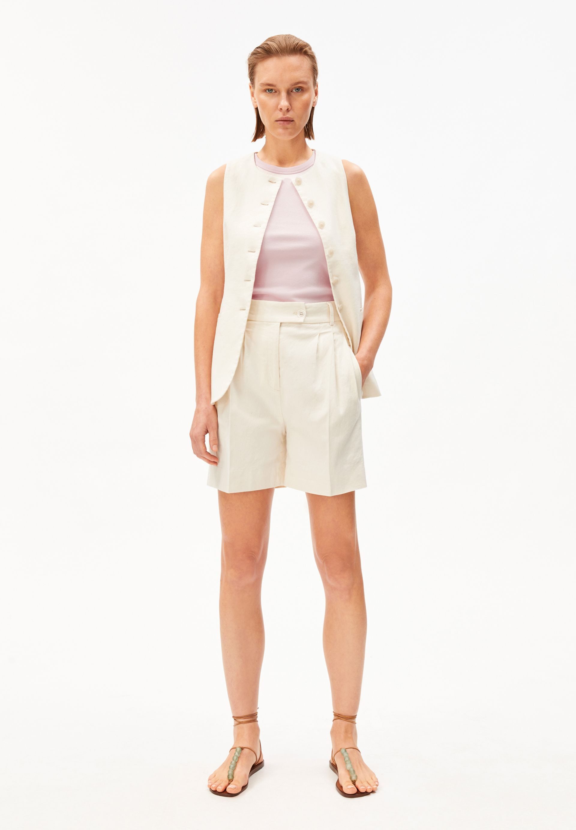Armedangels Shorts KAAYUA LINO Leinen-Mix (Regular Fit)
