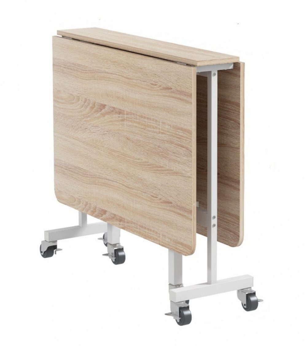 BBWL Klapptisch Klapptisch Esstisch für 4–6 Personen mit Rollen, stabiler S günstig online kaufen