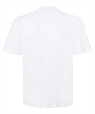 PALM ANGELS T-Shirt Rhinestone Sprayed Classic T-Shirt Weiss