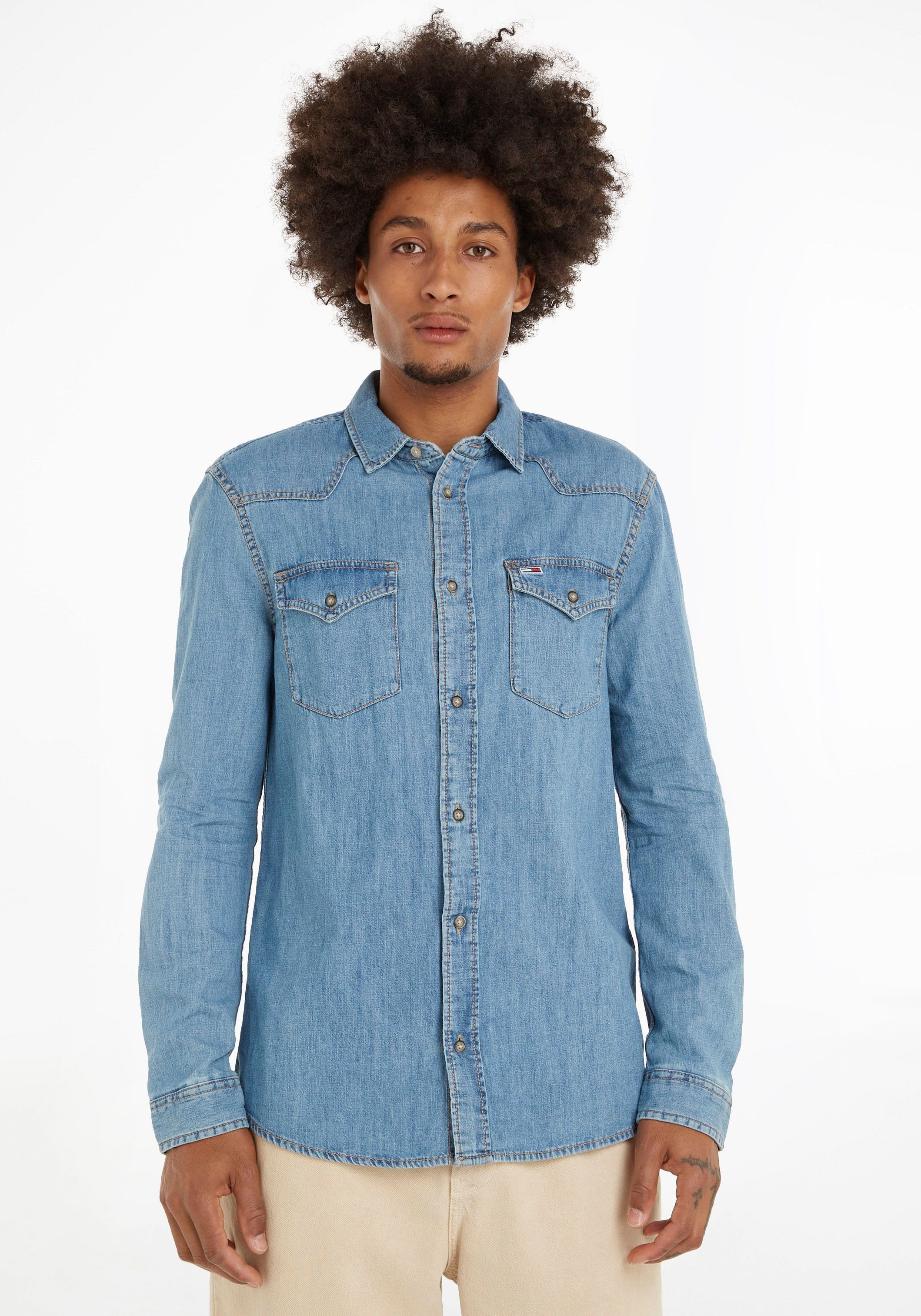 Tommy Hilfiger Jeanshemden für Herren online kaufen | OTTO
