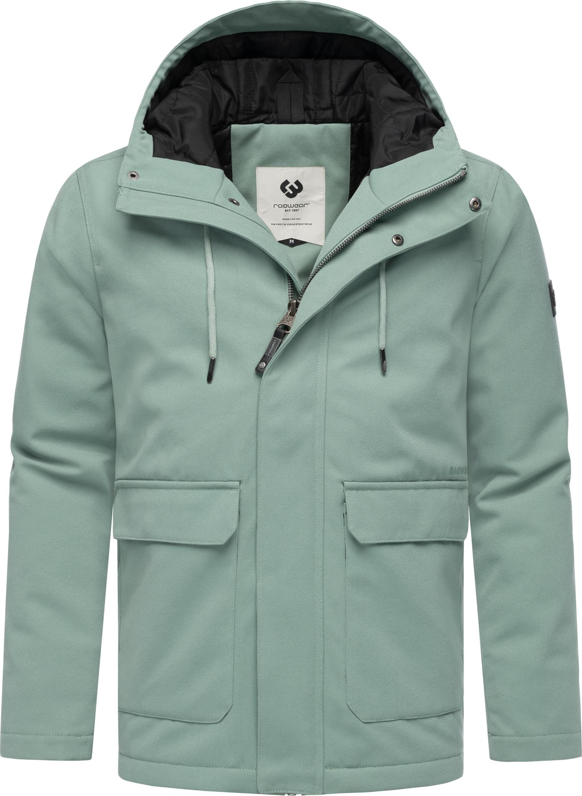 Ragwear Winterjacke Mr Them stylische Herren Outdoorjacke mit großer Kapuze