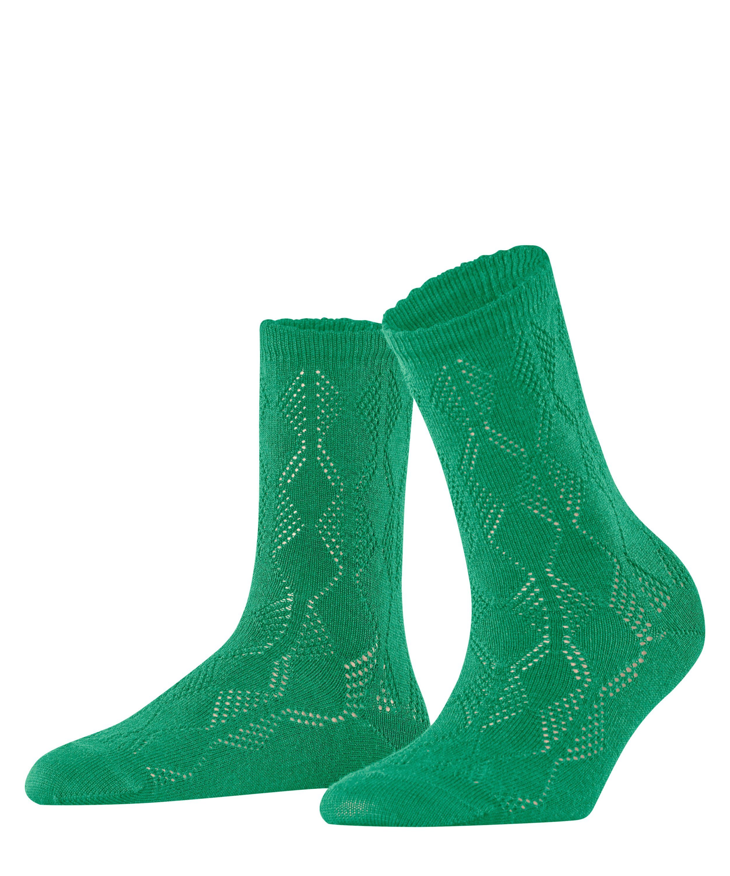 FALKE Socken Argyle Vibe (1-Paar) emerald (7437)