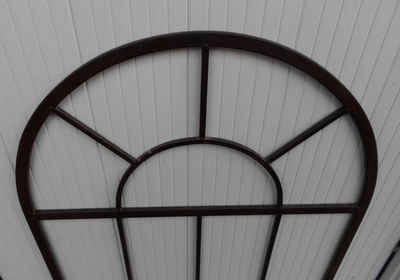 Deko-Impression Wanddekoobjekt Deko-Fenster Sprossenfenster Dekorahmen Bilderrahmen Eisen braun 87cm (1 St)