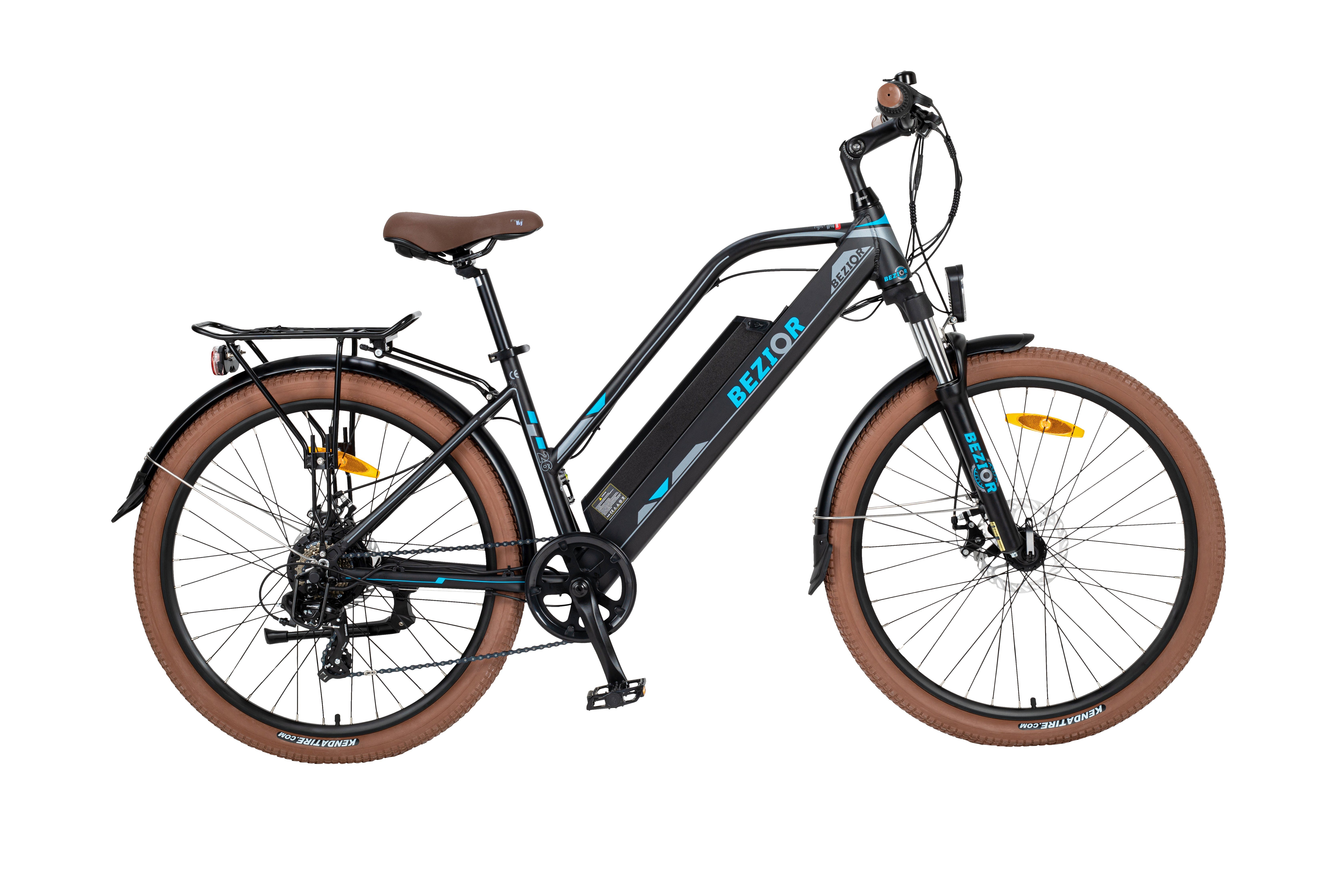 BEZIOR E-Bike »M2 26 Zoll Rad 48V250W 12.5Ah Elektrisches bis 25km  Laufleistung«, 250,00 W
