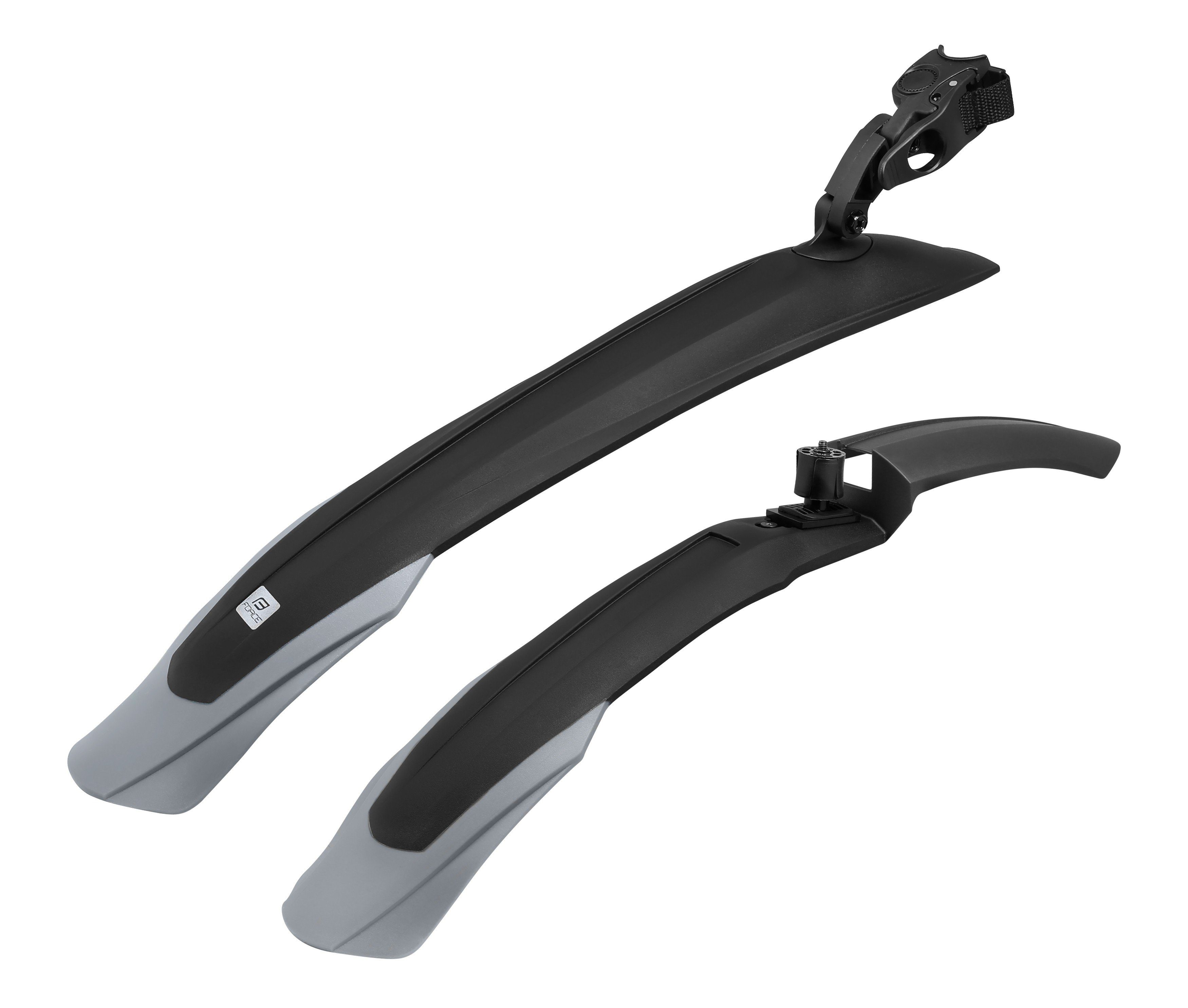 FORCE Schutzblech Force Schutzblech für 24" bis 29" MTB Räder für Sattelstütze und Gabel