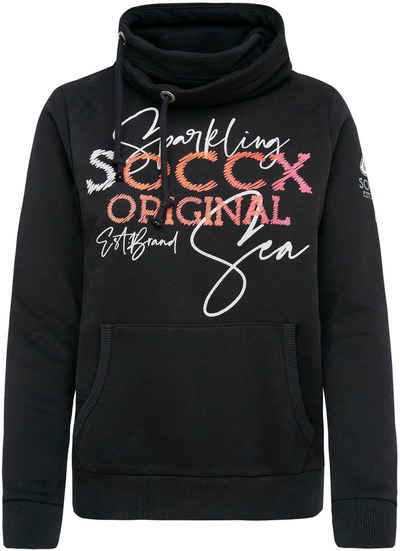 SOCCX Sweatshirt Limited Edition mit hohem Schalkragen