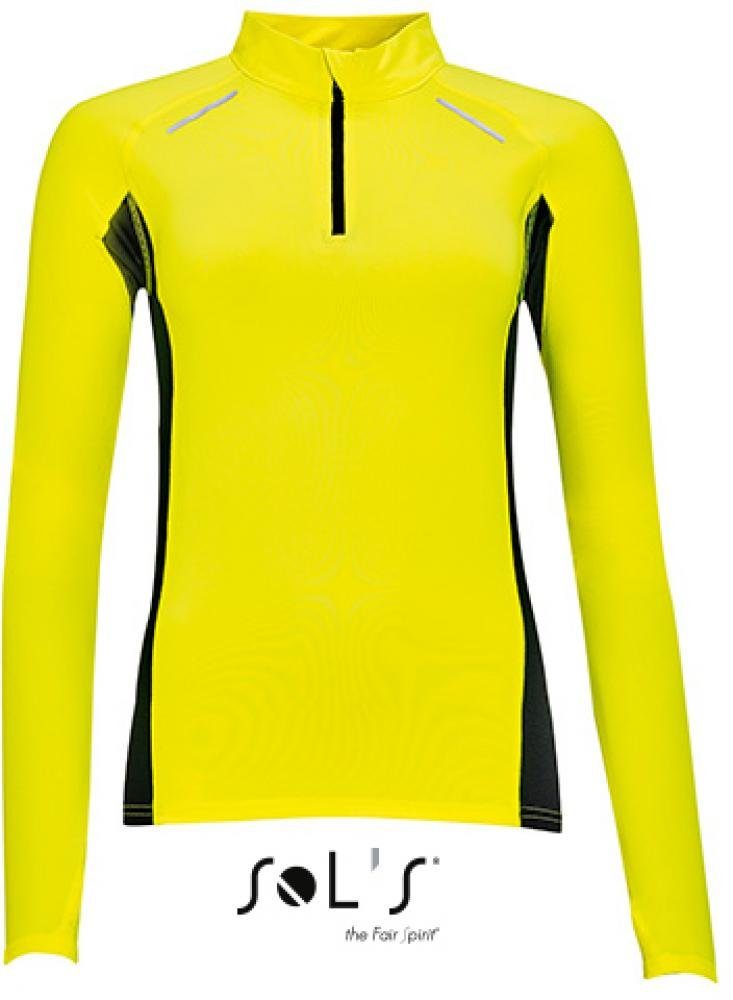 Trainingsshirt Damen Long Sleeve Running Shirt Berlin / Daumenschlaufe
