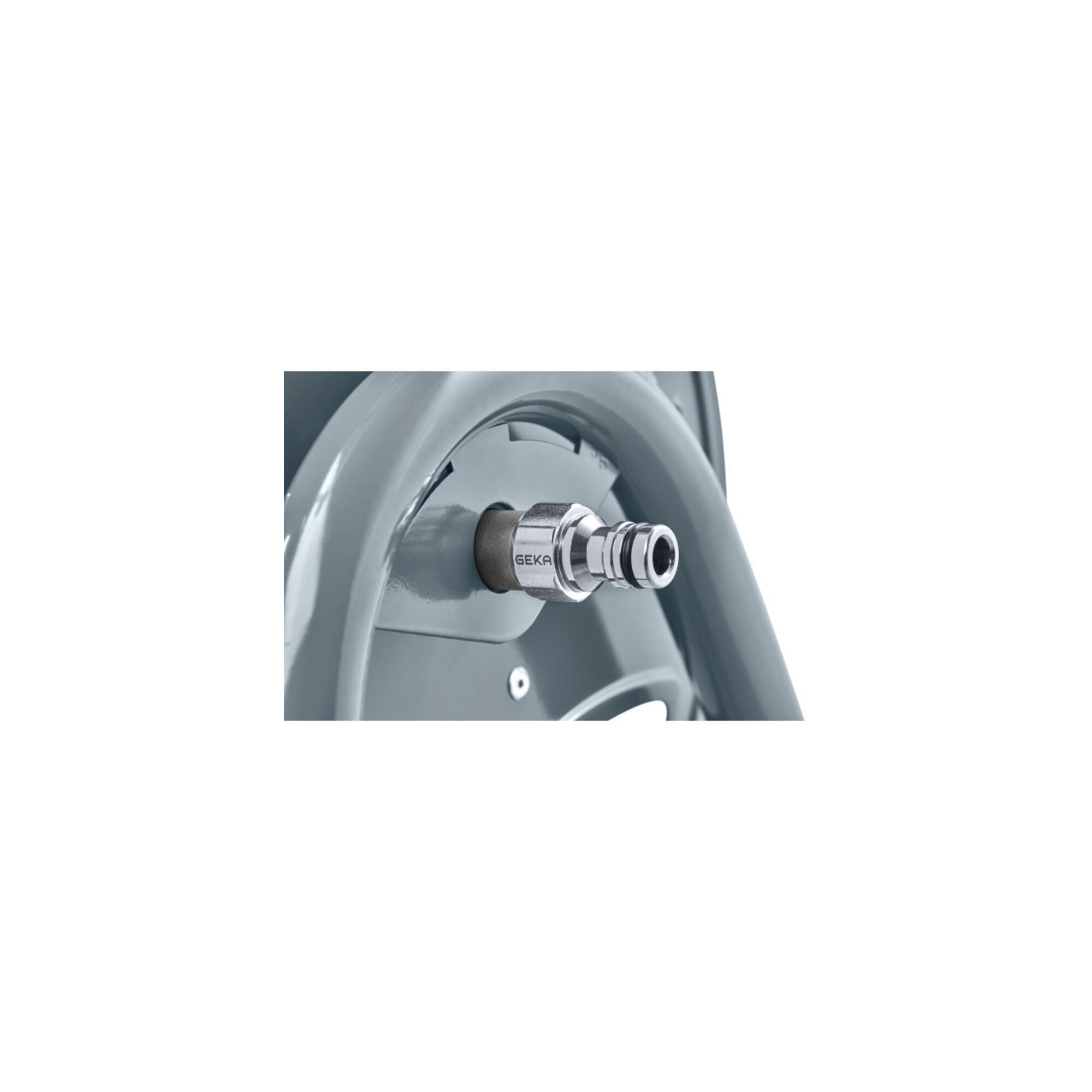 GEKA Gartenschlauch Schlauchwagen plus P25 Anschl.-Gew.26,44mm G 1/2 Zoll pulv.STA GEKA