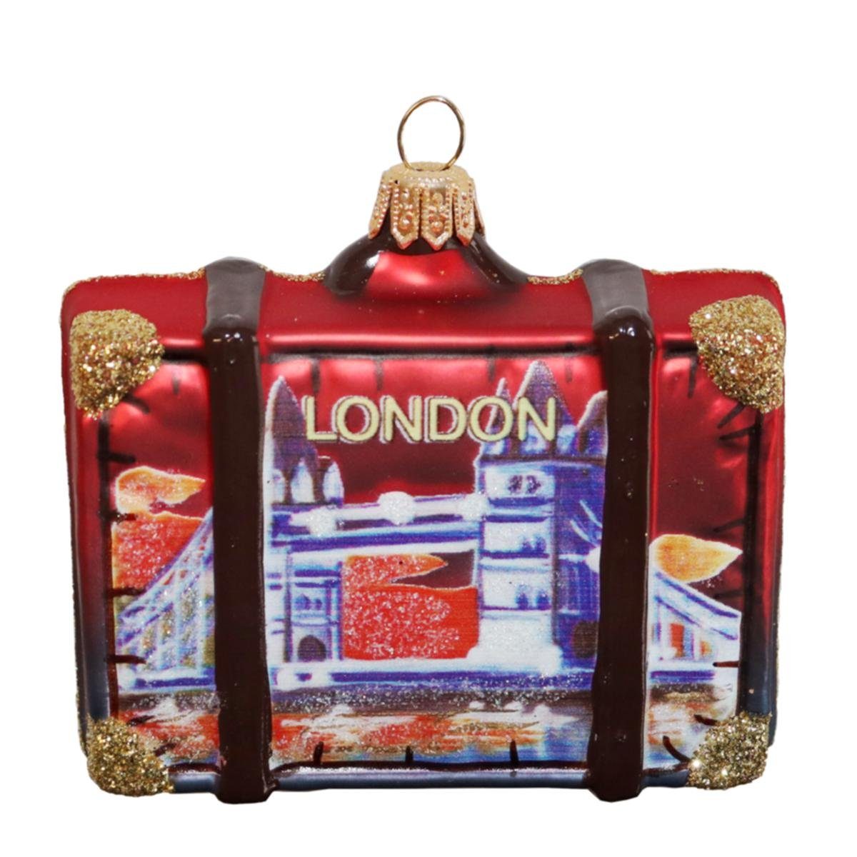 440s Christbaumschmuck 440s Christbaum-Hänger England Koffer (1-tlg)