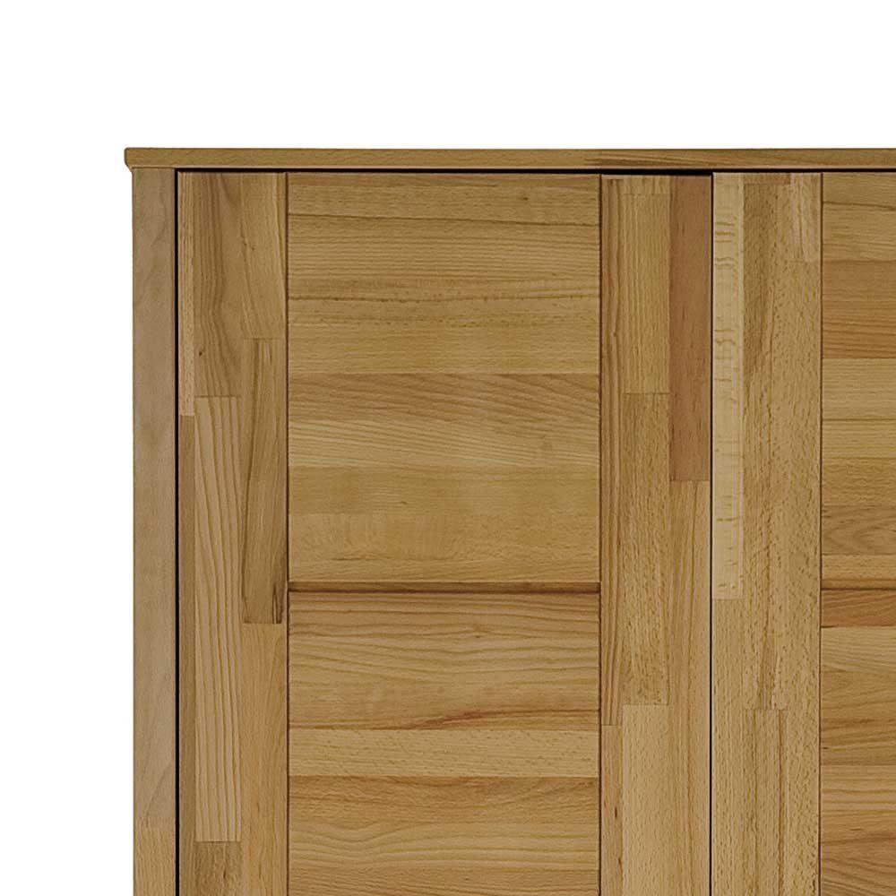 Pharao24 Kleiderschrank Sienna aus Massivholz