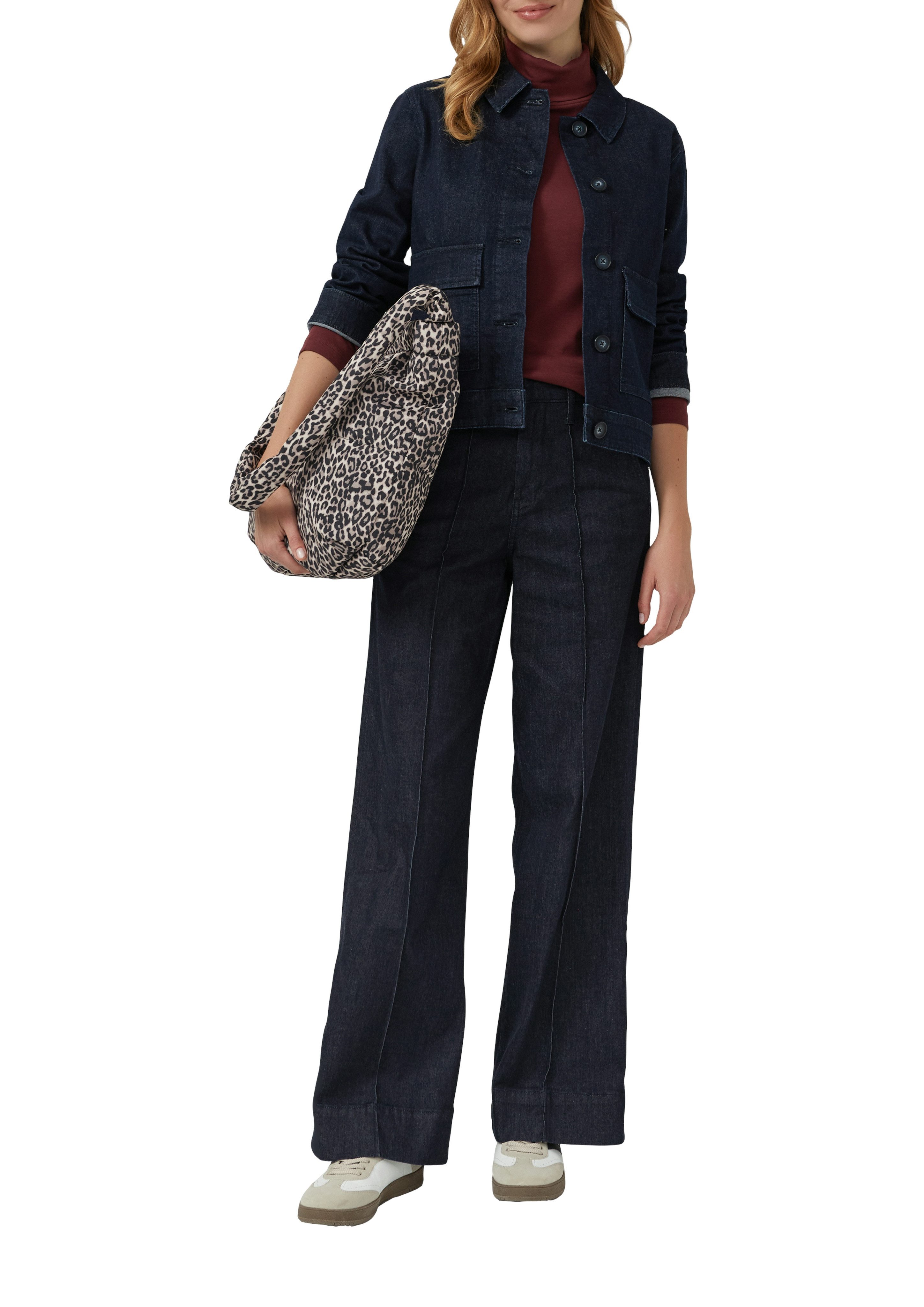 s.Oliver Rollkragenshirt im Slim Fit, Langarm günstig online kaufen