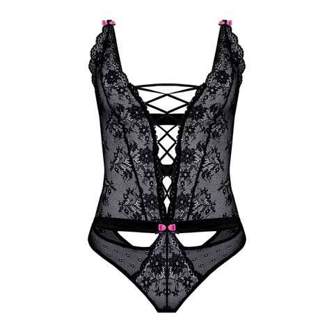 Róza Lingerie Stringbody Roza-Fifii schwarz Body* (1-tlg)