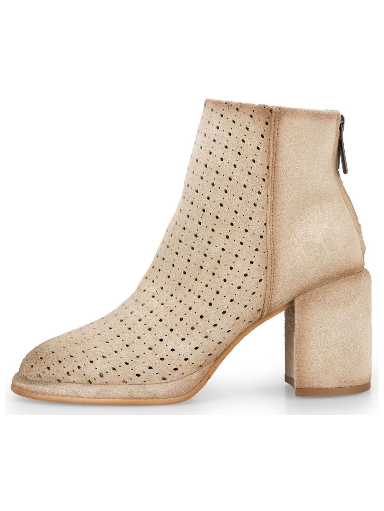 Felmini Stiefelette Leder . High-Heel-Stiefelette günstig online kaufen