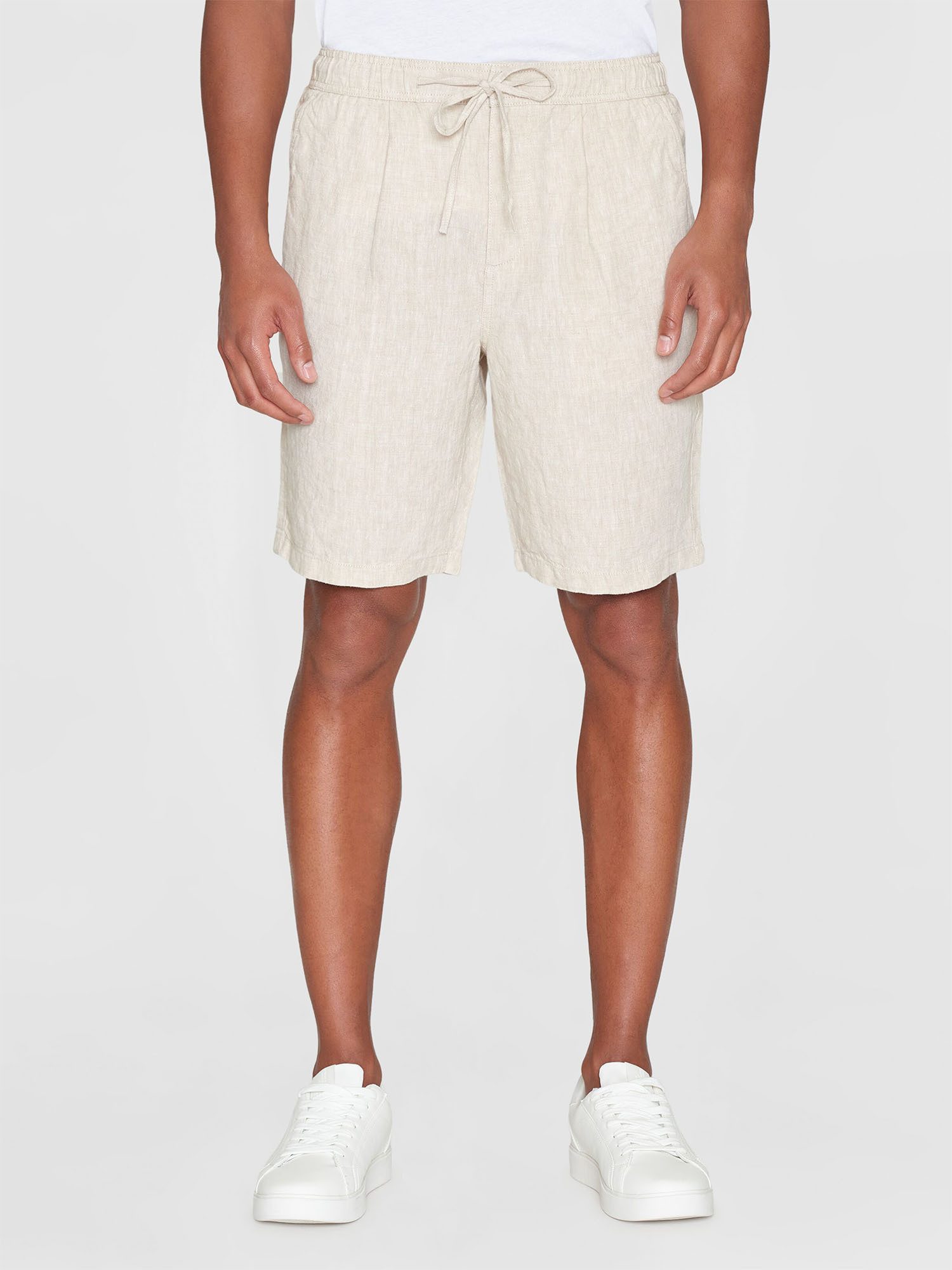 KnowledgeCotton Apparel Shorts FIG loose linen shorts