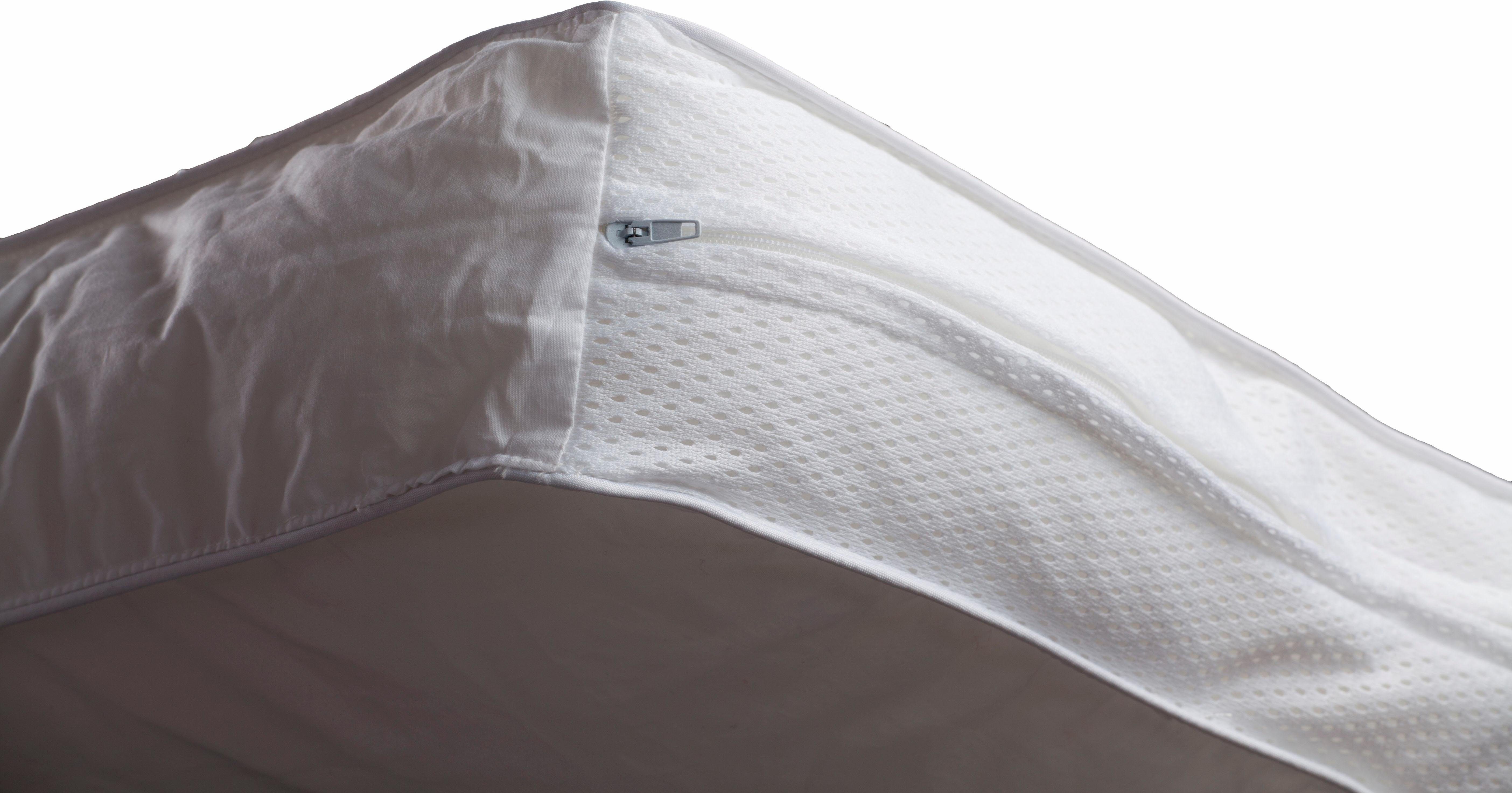Jekatex Nackenstützkissen Sweety, Füllung: Mit Füllung, Bezug: Baumwolle, Seitenschläfer, Rückenschläfer, komplettes Nackenstützkissen bis zu 40°C waschbar – Bild 4 von 4