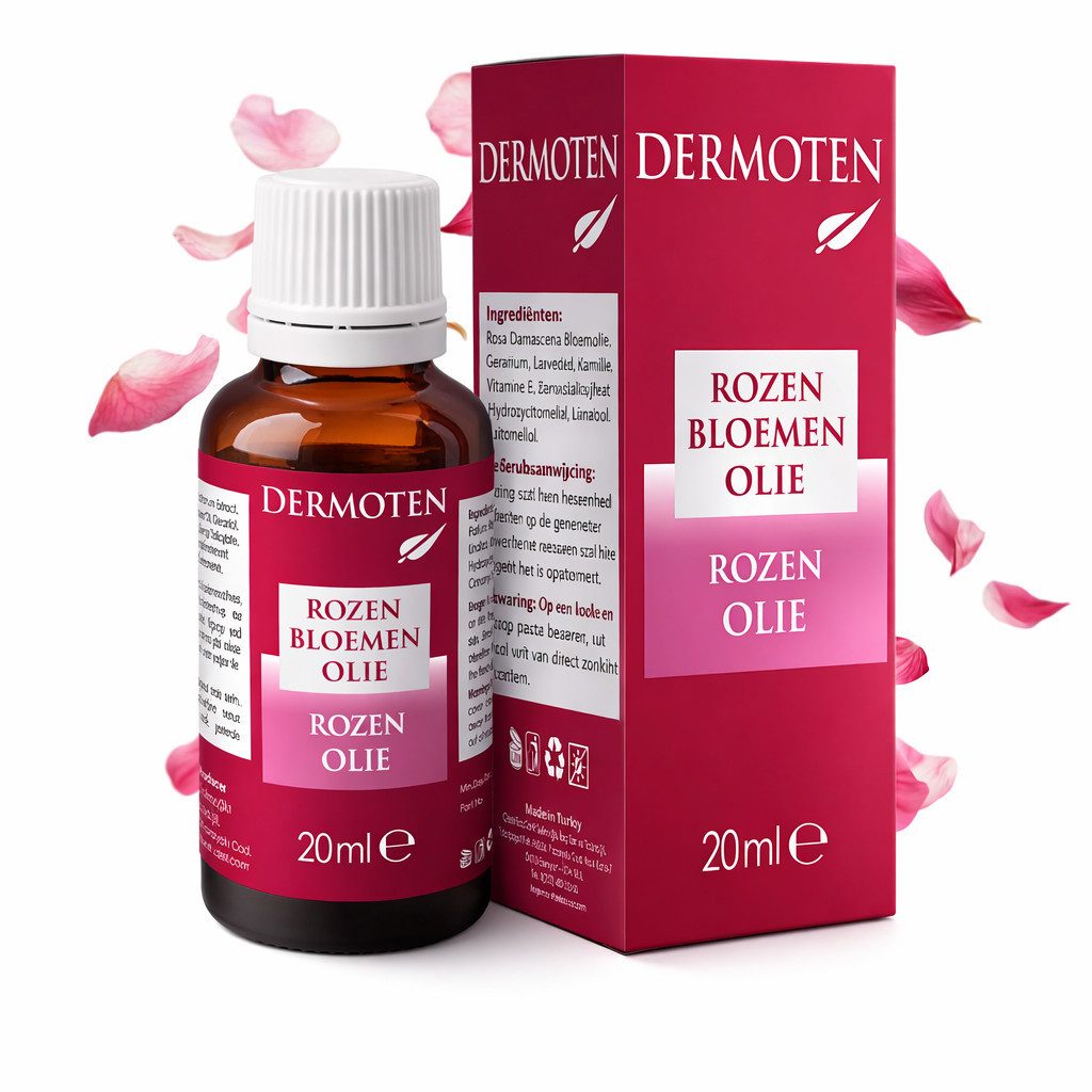 Dermoten Hautpflege-Set Dermoten Rosenöl Therapie 20ml
