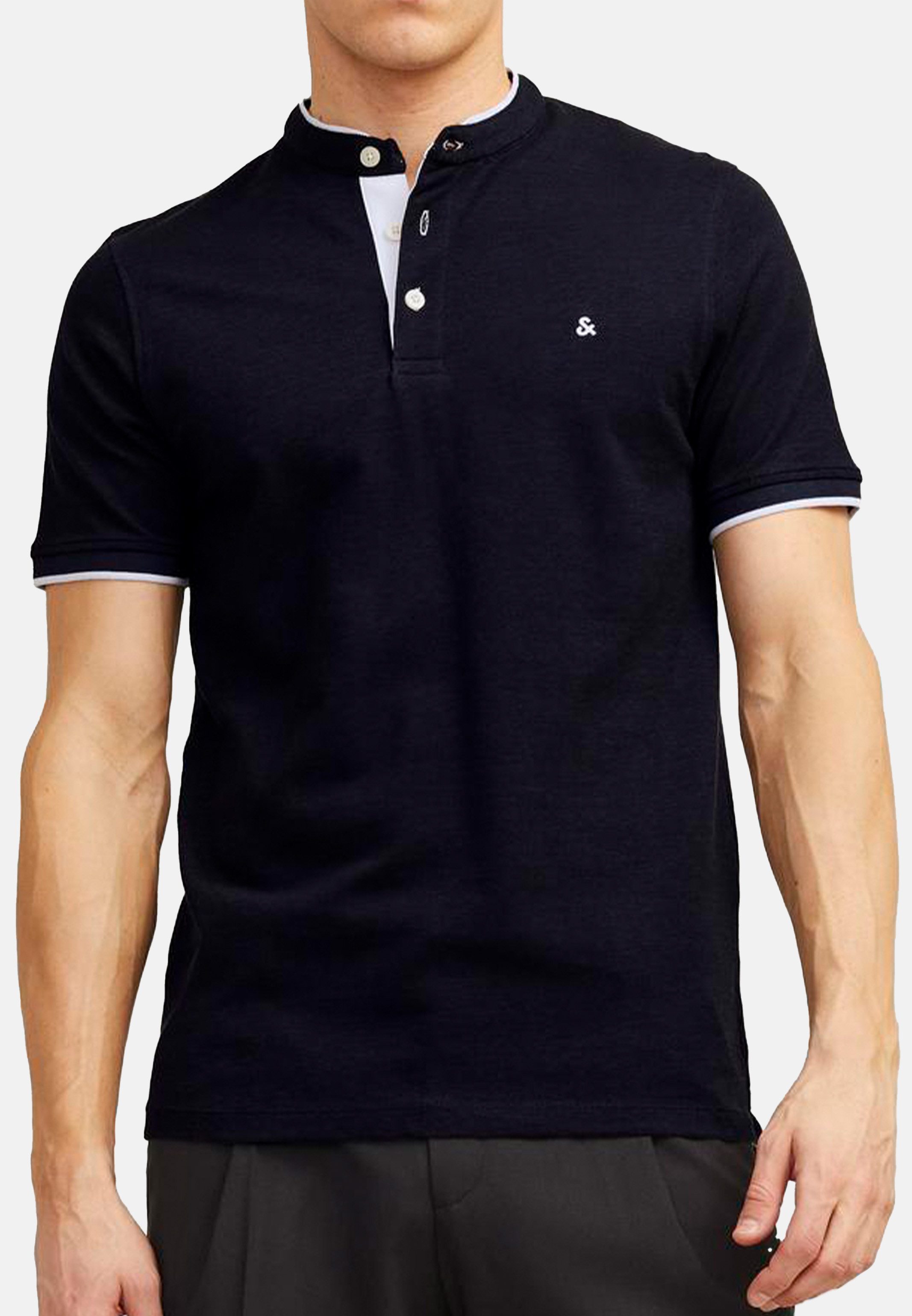 Jack & Jones Poloshirt Paulos Mao (1-tlg) Poloshirt - Baumwolle - Atmungsak günstig online kaufen