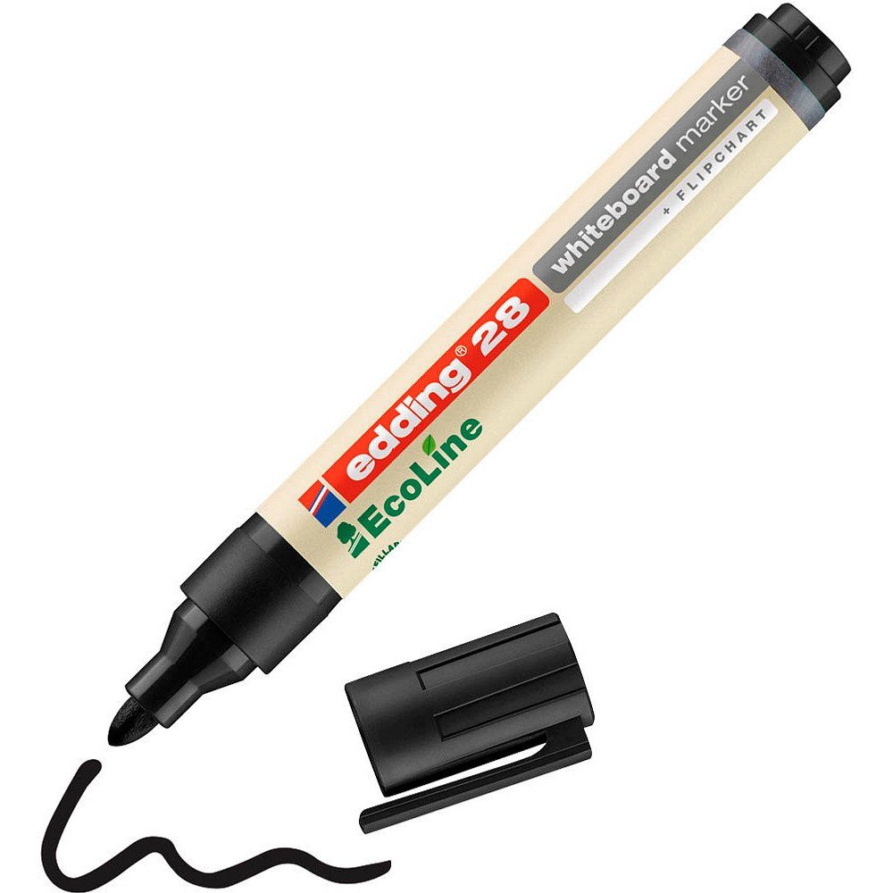 mm Tintenpatrone edding 10 schwarz Whiteboard-Marker-Set 28 1,5 edding - Ecoline 3,0