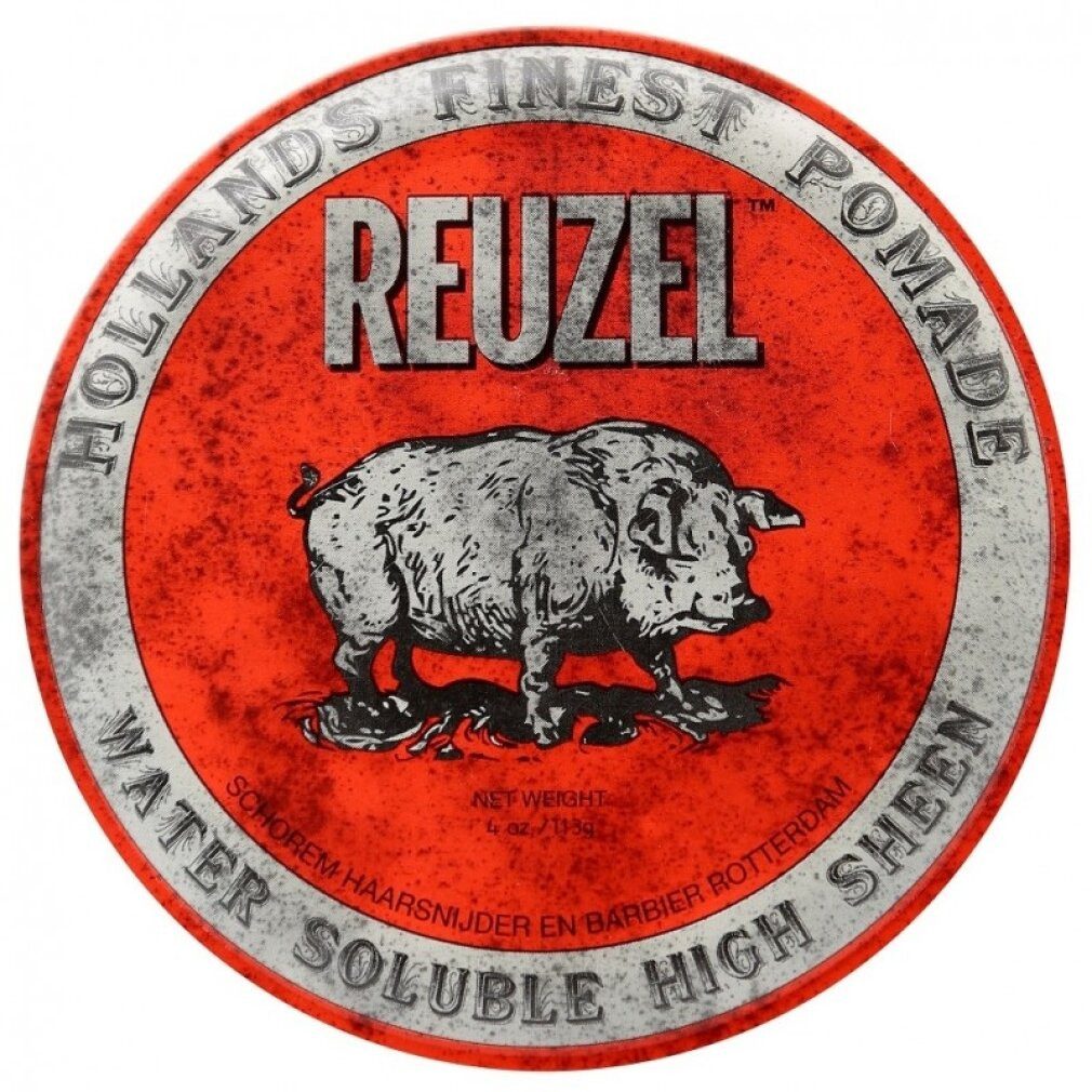 Reuzel Haarpomade Rote Pomade, wasserlöslich, Inhalt: 95 g