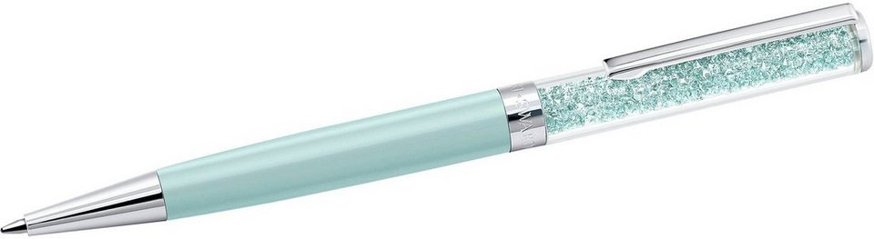 Swarovski Drehkugelschreiber Crystalline, (1-tlg), mit Swarovski® Kristallen,  Niveauvoll Stilsicherheit beweisen mit diesem edlen Schreibgerät