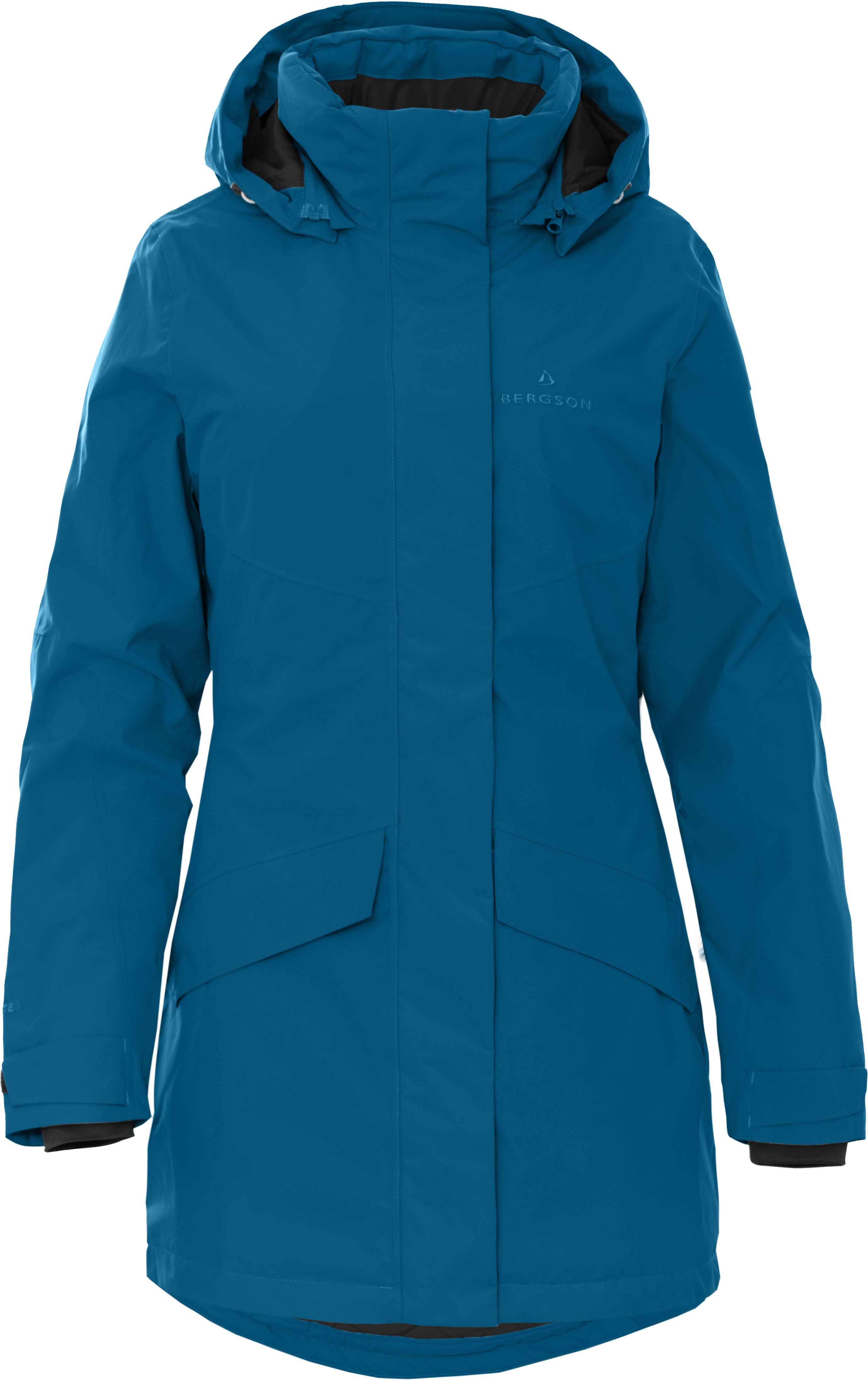 Bergson Winterjacke TUUSULA Damen Winterparka, warm wattiert, 20000 mm Wassersäule, Normalgrößen