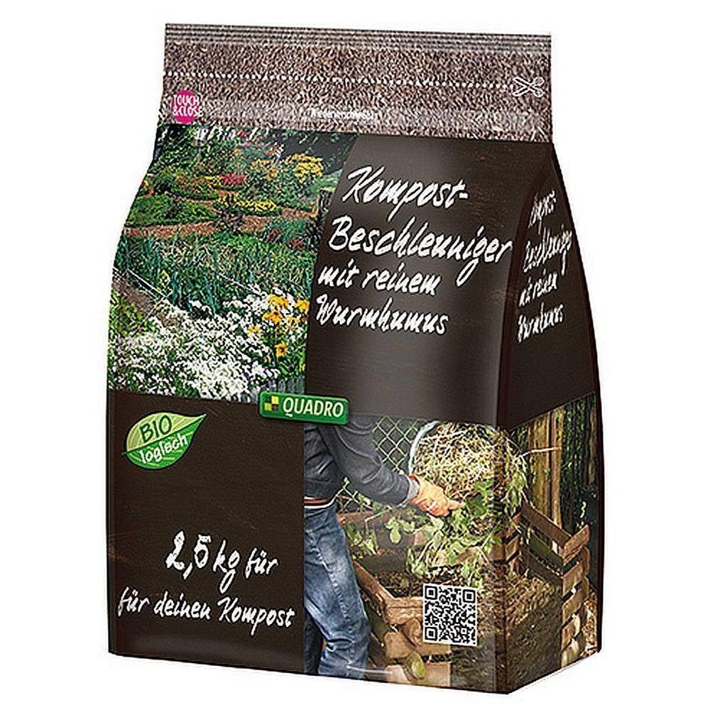 Gärtner's Kompostbeschleuniger BioSchnellkomposter 2,5Kg mit Wurmhumus