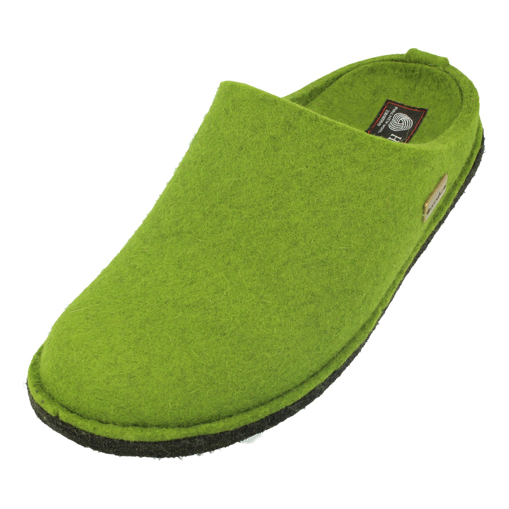 Haflinger Flair Soft Filzpantoffeln aus Wollfilz Hausschuh Unisex Hausschuh