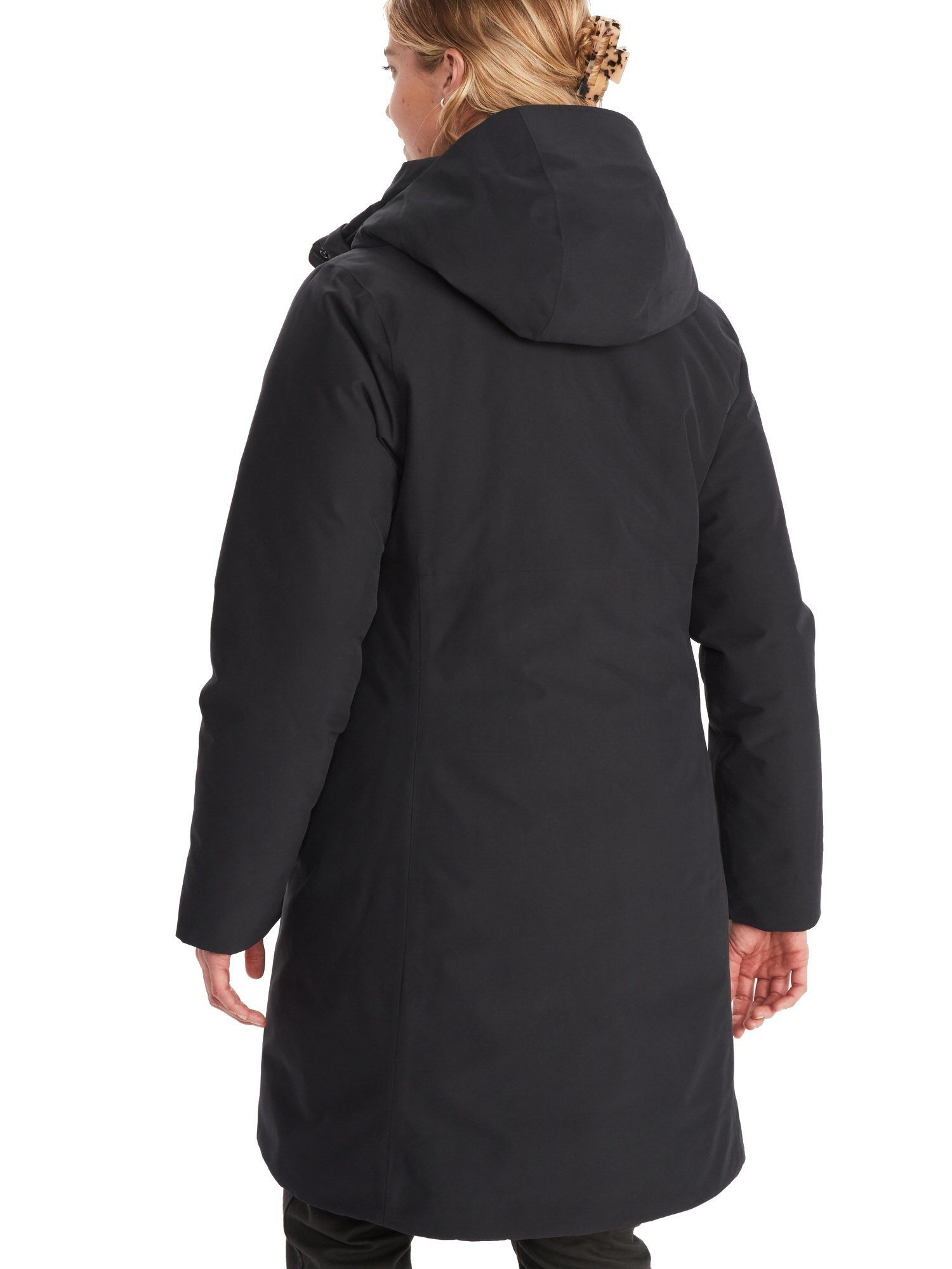 Marmot Wintermantel Chelsea Coat (leicht, atmungsaktiv, wasserdicht) schwarz Damen