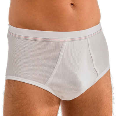 HERMKO Slip 3248 Herren Slip mit Eingriff Doppelriff 100% Bio-Baumwolle, kochfest