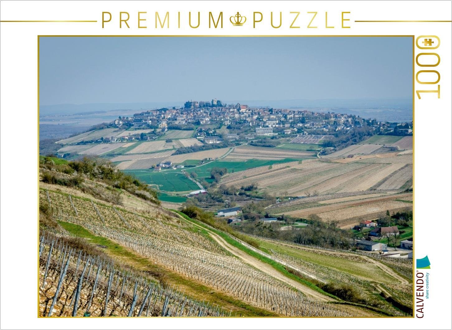 Puzzle CALVENDO Puzzle Sancerre 1000 Teile Lege-Größe 64 x 48 cm Foto-Puzzle Bild von Alain Gaymard