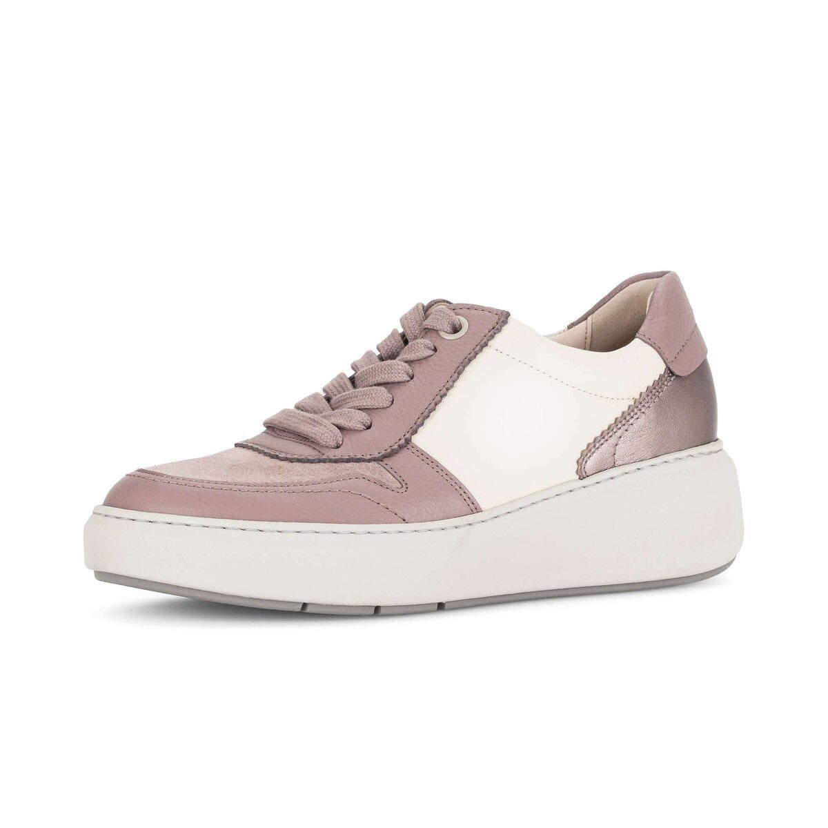 Gabor Sneaker low Materialmix Leder Sneaker günstig online kaufen