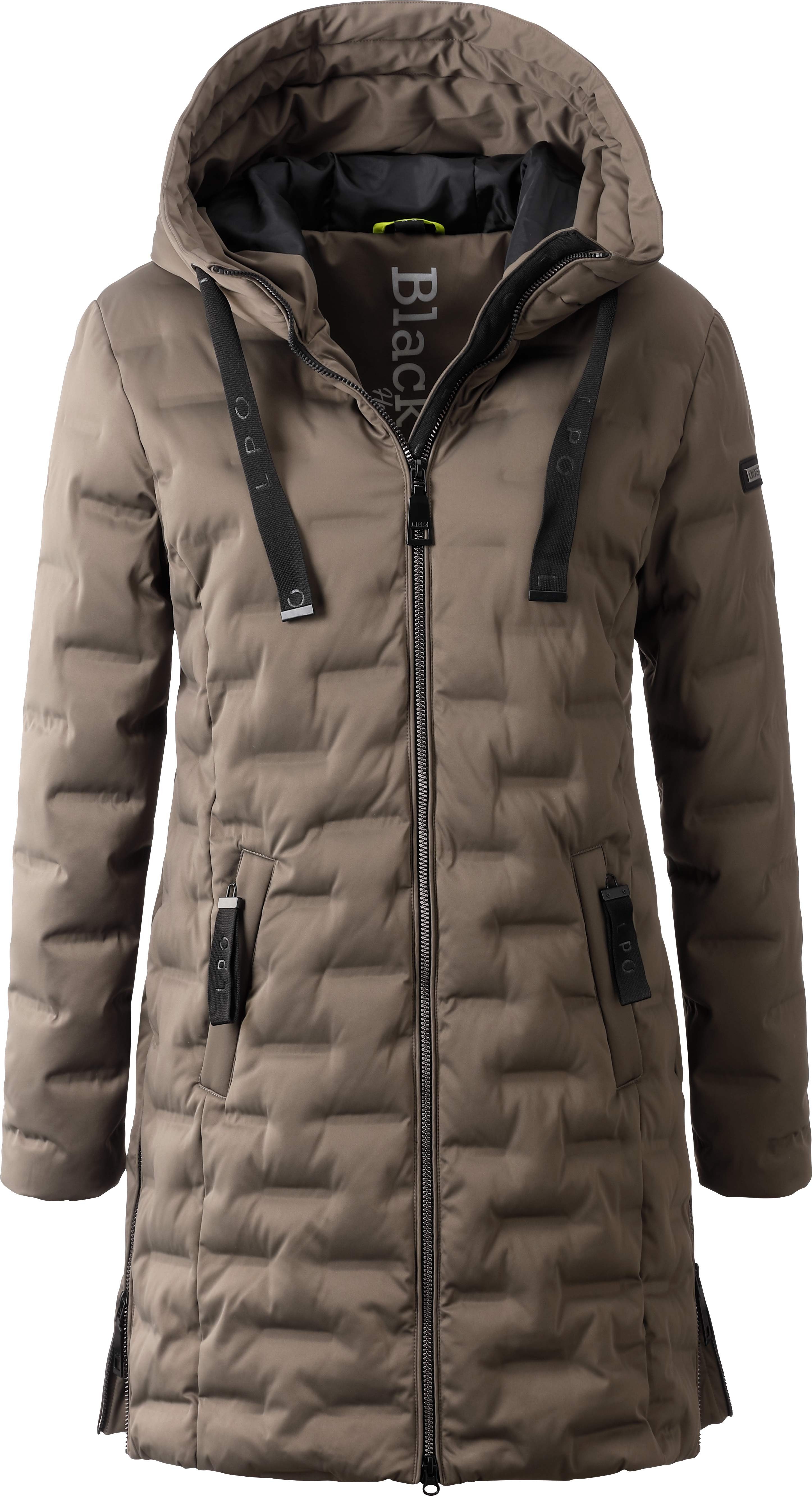 Active MARA DEPROC Großen auch Größen CS Longjacket, Steppjacke Damen-Steppjacke in