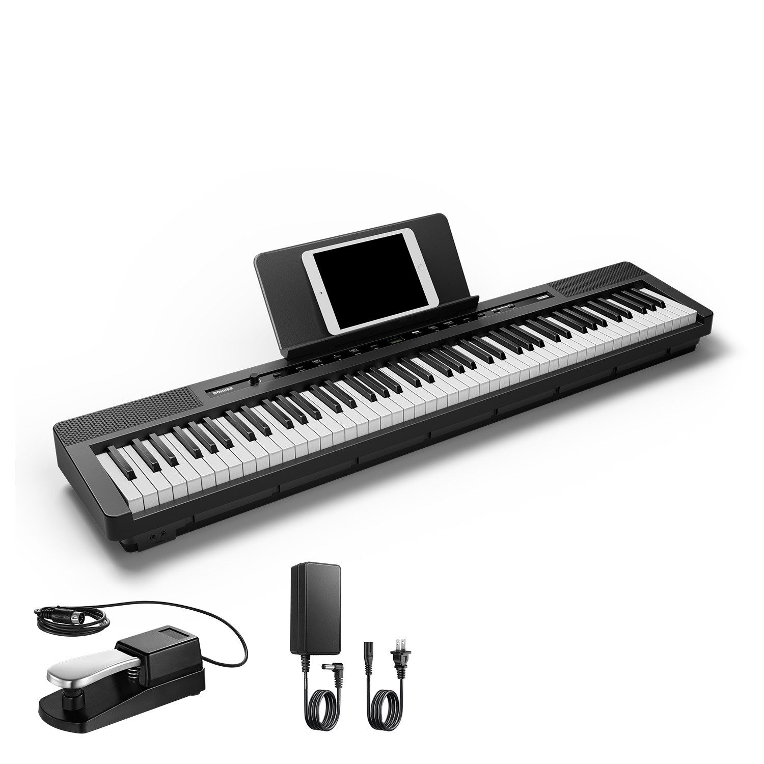 Digitalpiano E-piano 88 Tasten Hammermechanik gewichtete Tastatur DEP-16 DEP-16S